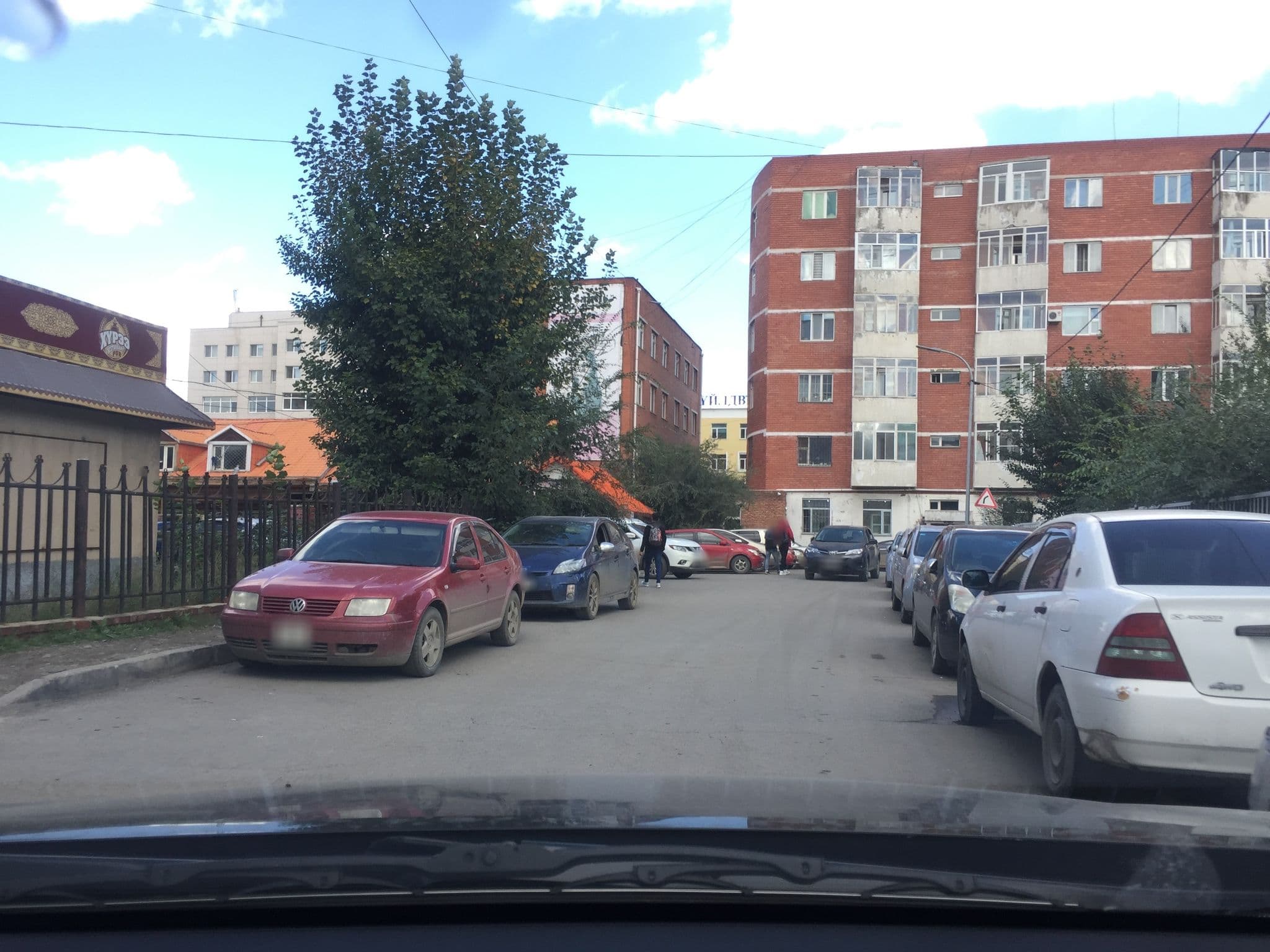 Street view near Eco star, Ulan Bator