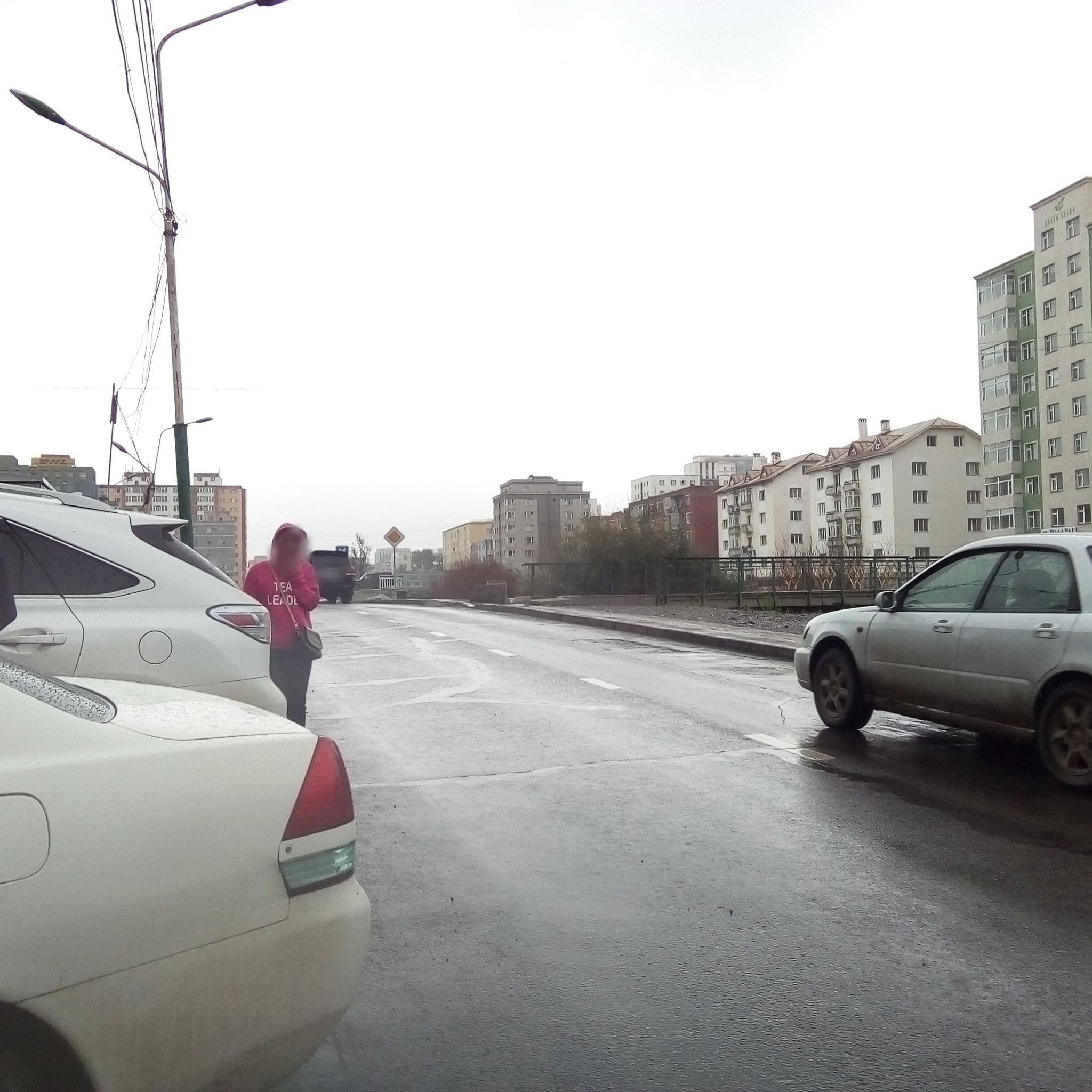 Street view near J Hotel, Ulan Bator