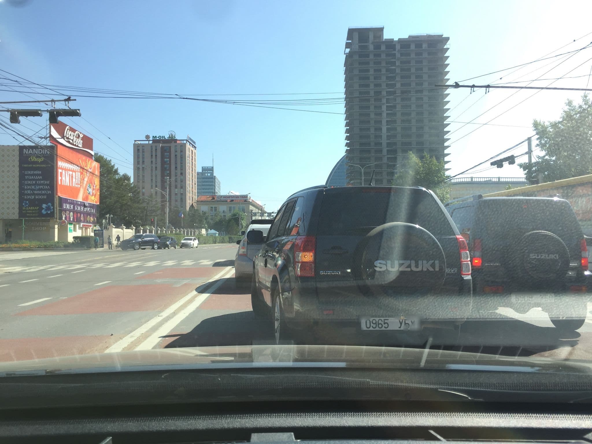 Street view near DreamTravel, Ulan Bator