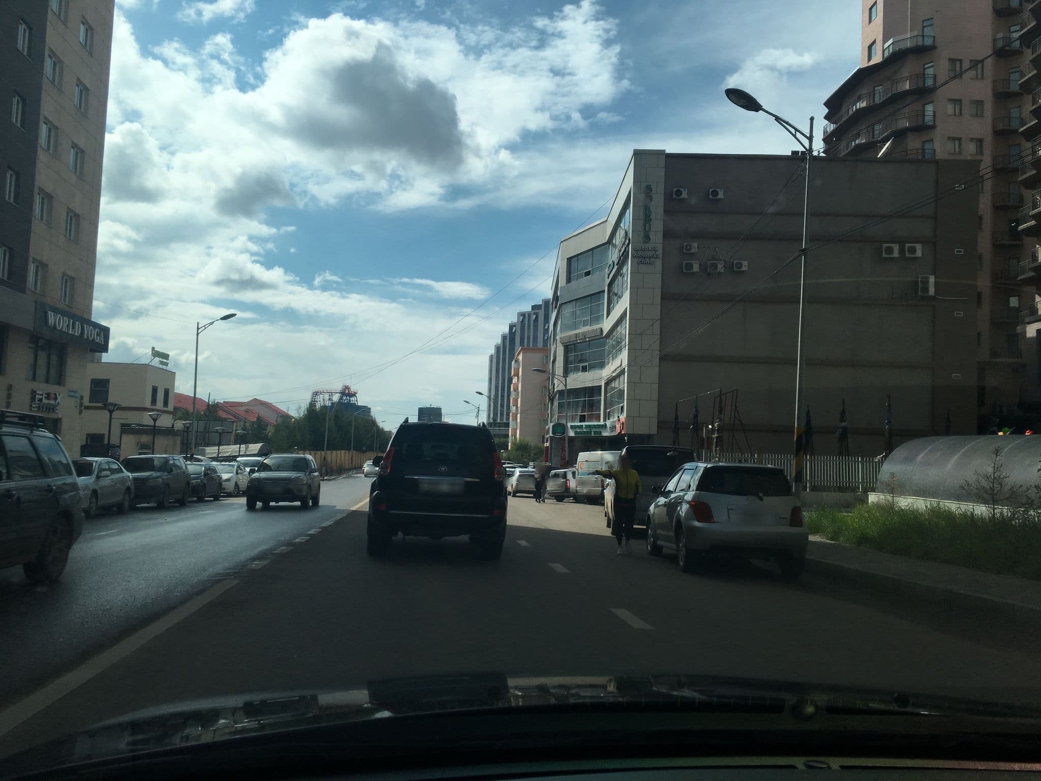 Street view near Coyote, Ulan Bator