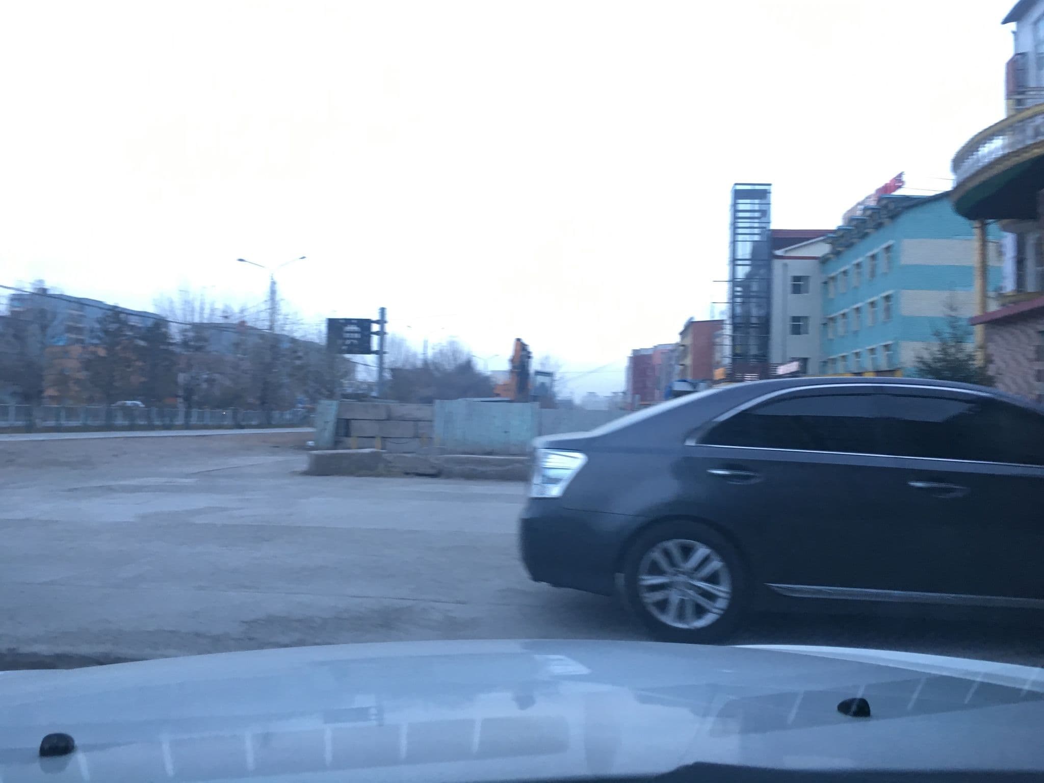 Street view near Mandala Hotel, Ulan Bator