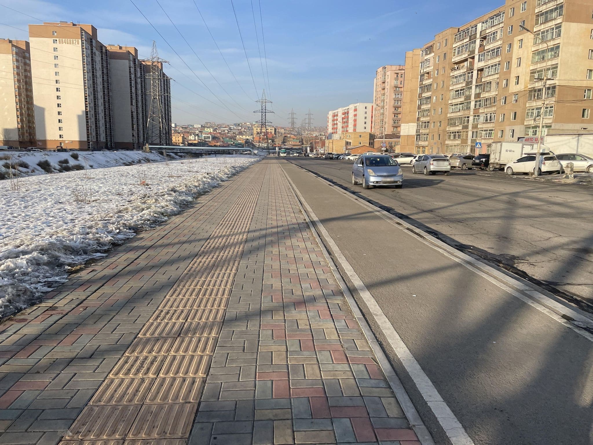 Street view near UB vista, Ulan Bator