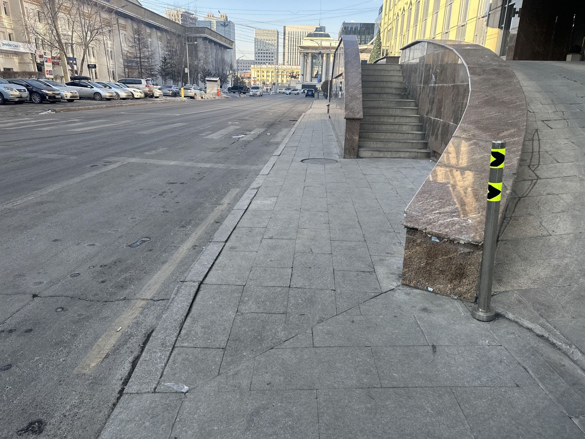 Street view near Best Western Premier Tuushin Hotel, Ulan Bator
