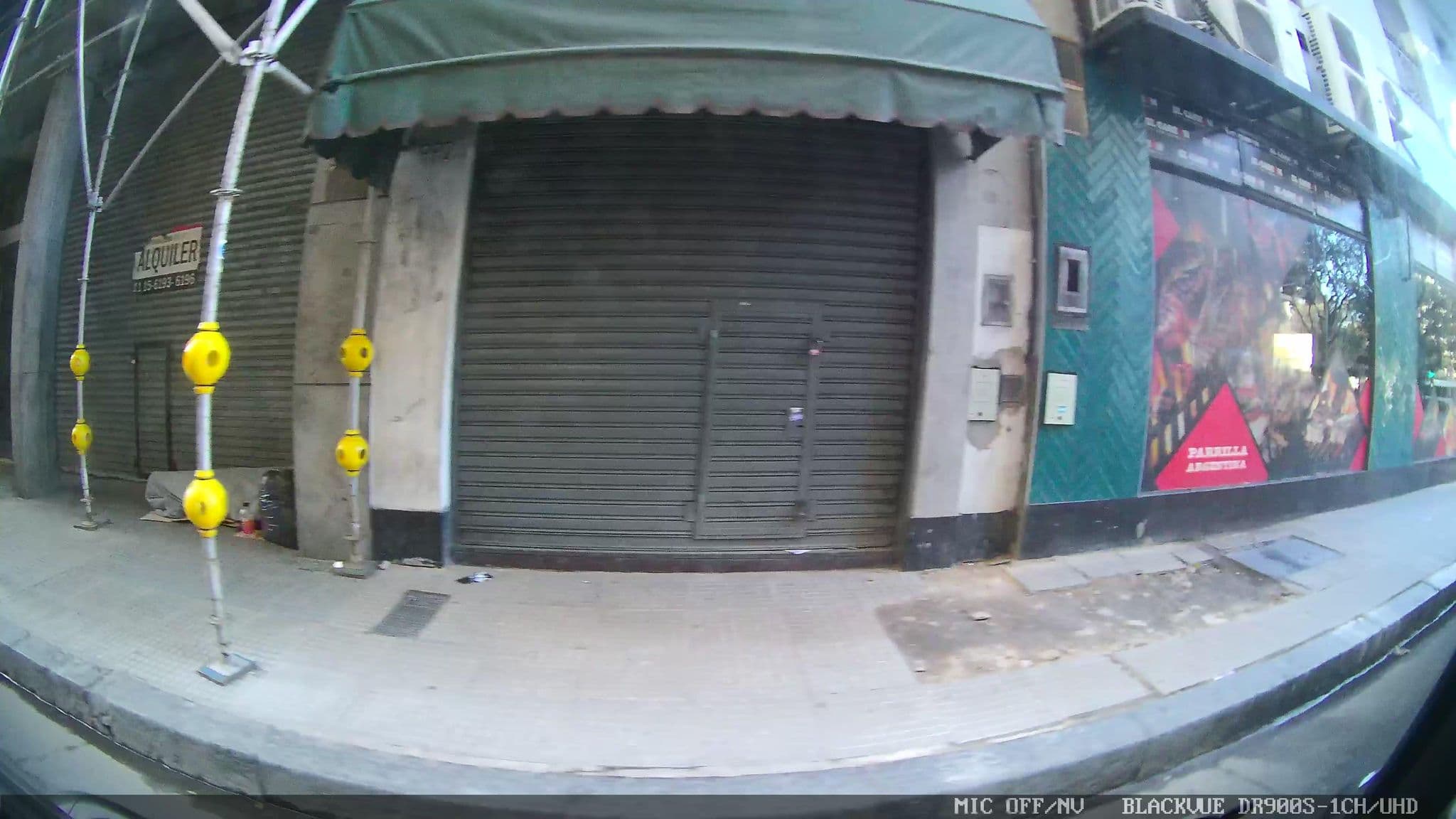 Street view near Hotel Splendid, Buenos Aires