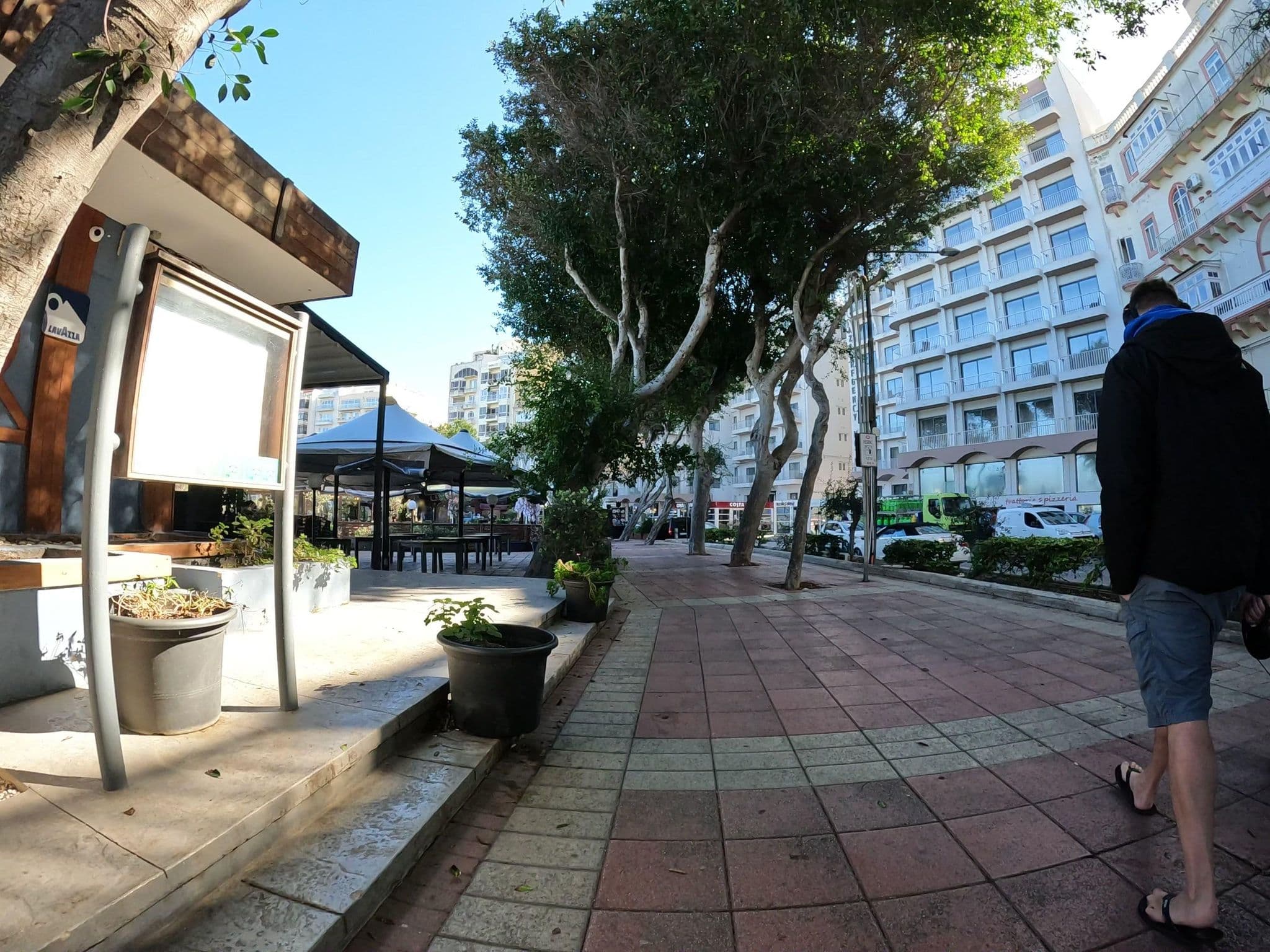 Street view near Carlton Hotel, Sliema — © erias (CC BY-SA · Mapillary)