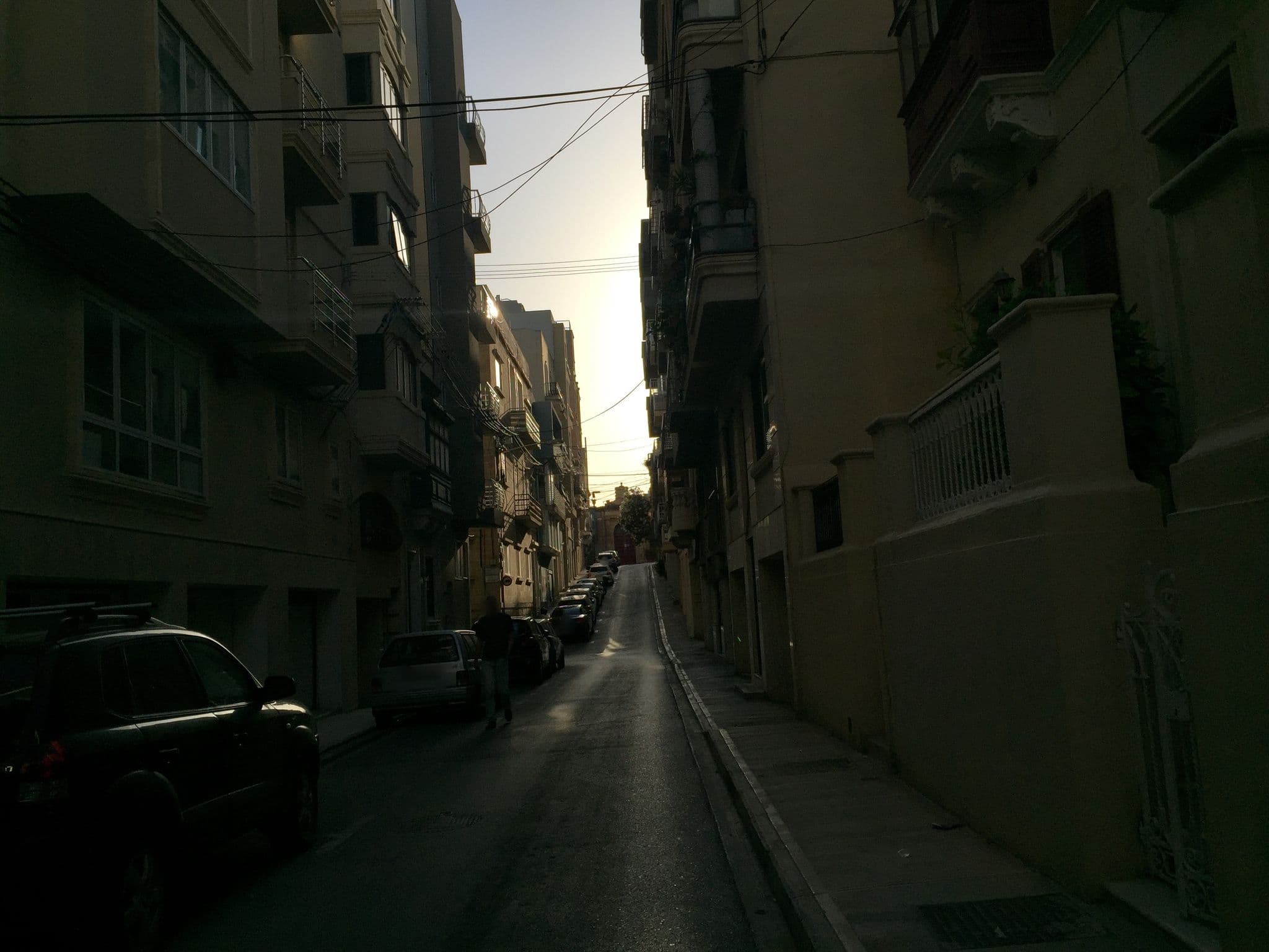 Street view near Pace's Guest House, Sliema — © richlv (CC BY-SA · Mapillary)