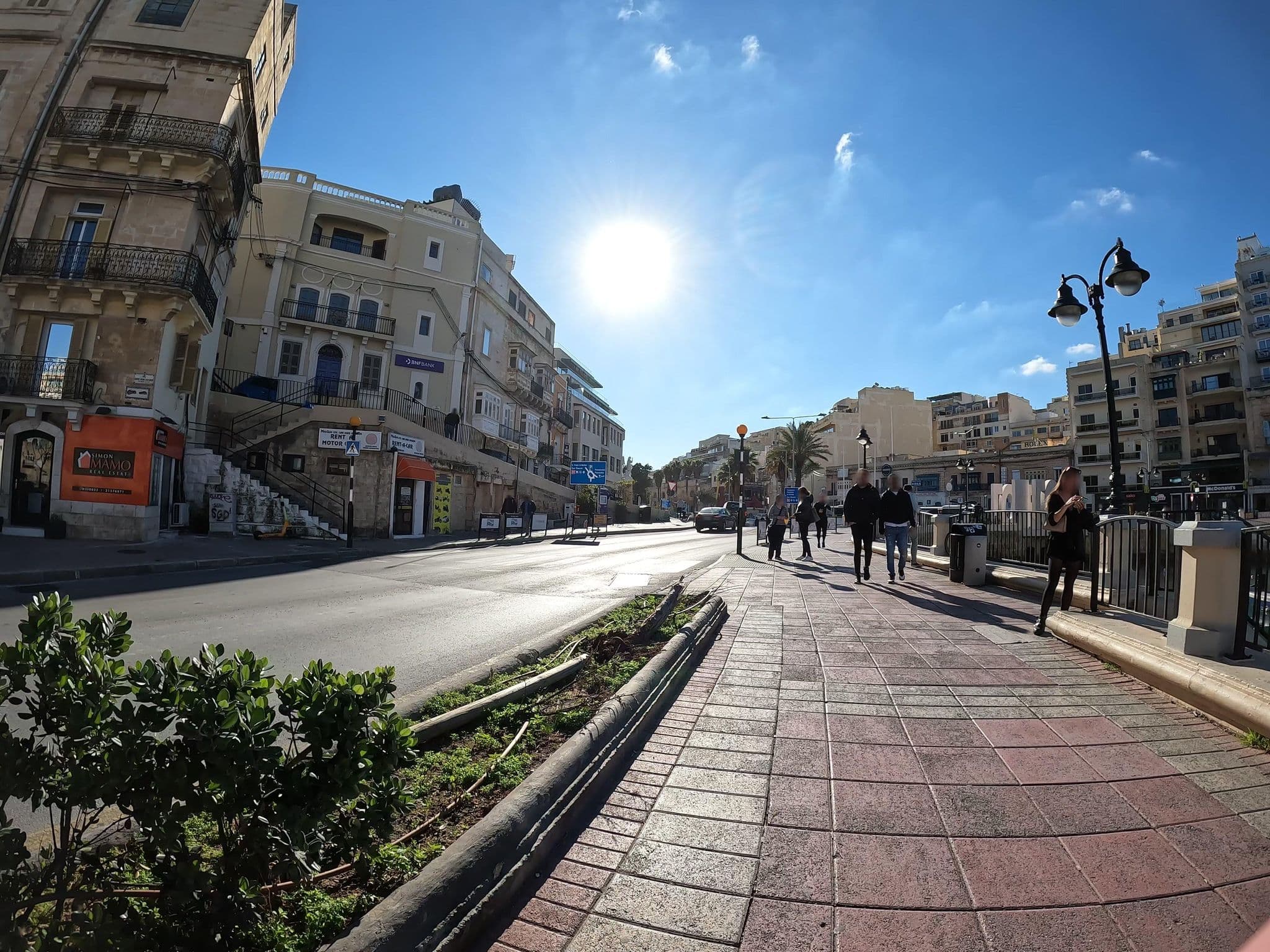 Street view near 123 Main Street Boutique Hotel, San Ġiljan — © erias (CC BY-SA · Mapillary)