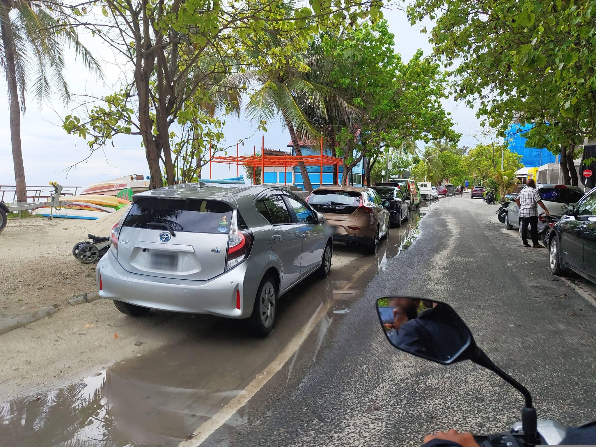 Street view near aina residency, Hulhumale