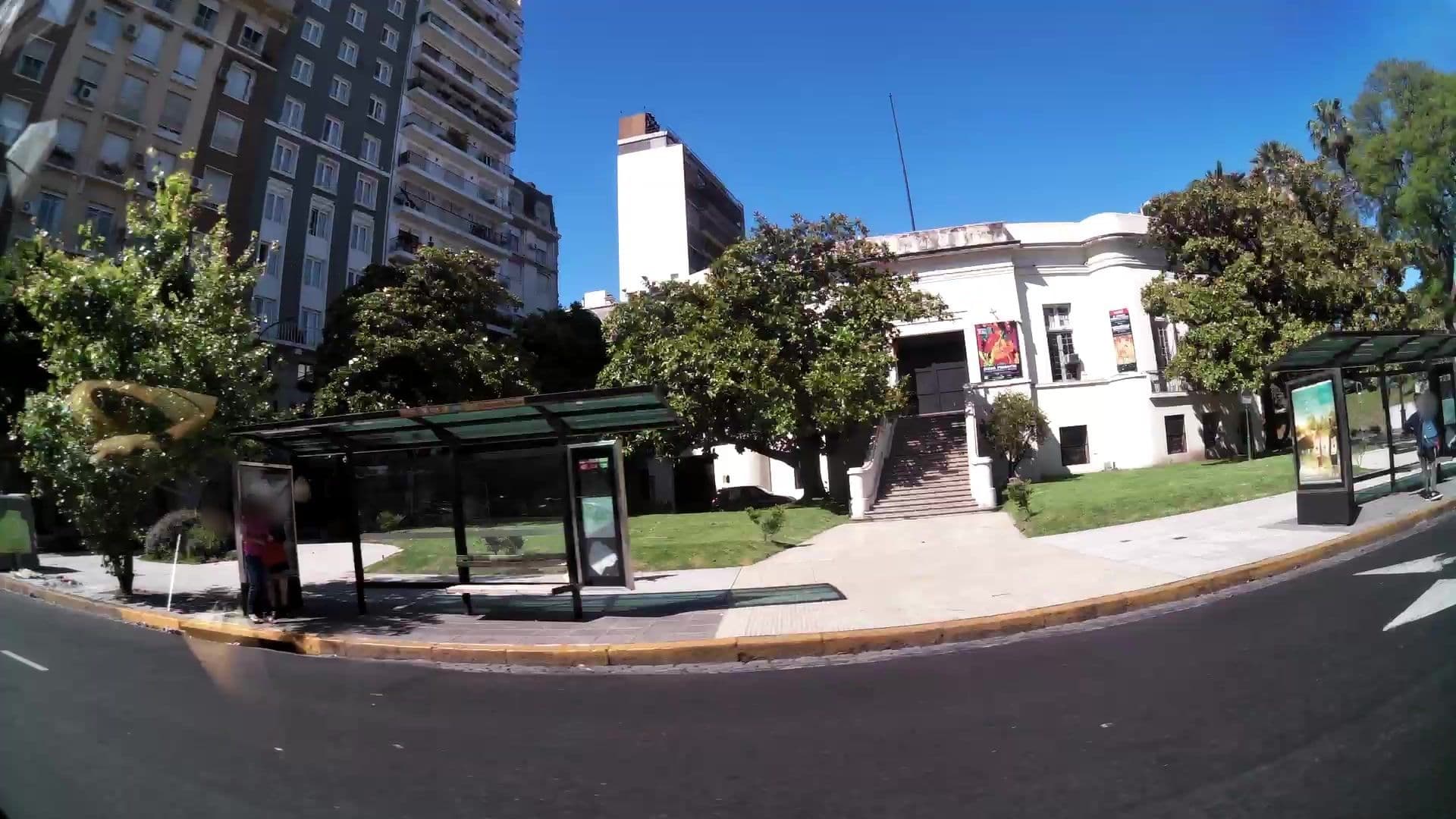 Street view near Plaza Francia, Retiro — © kaartcam (CC BY-SA · Mapillary)