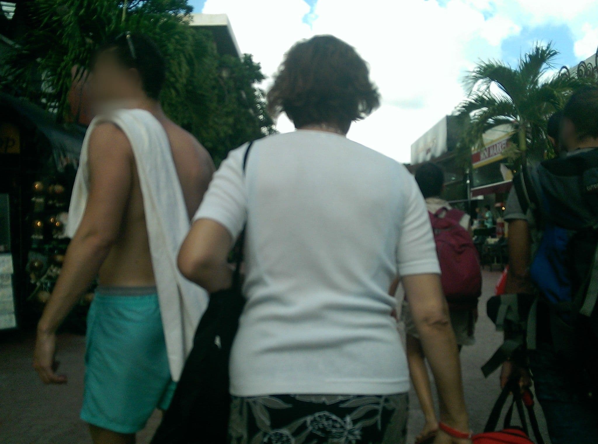 Street view near Maya Bric, Playa del Carmen