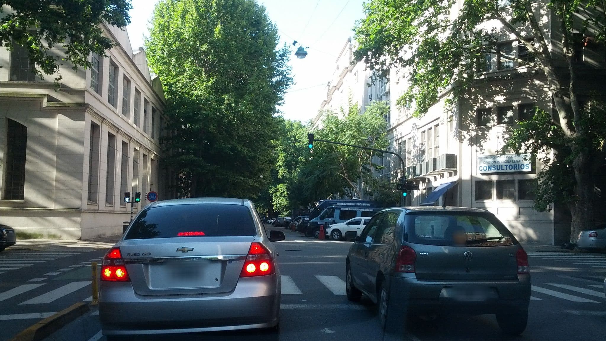 Street view near Believe Madero Hotel, Buenos Aires