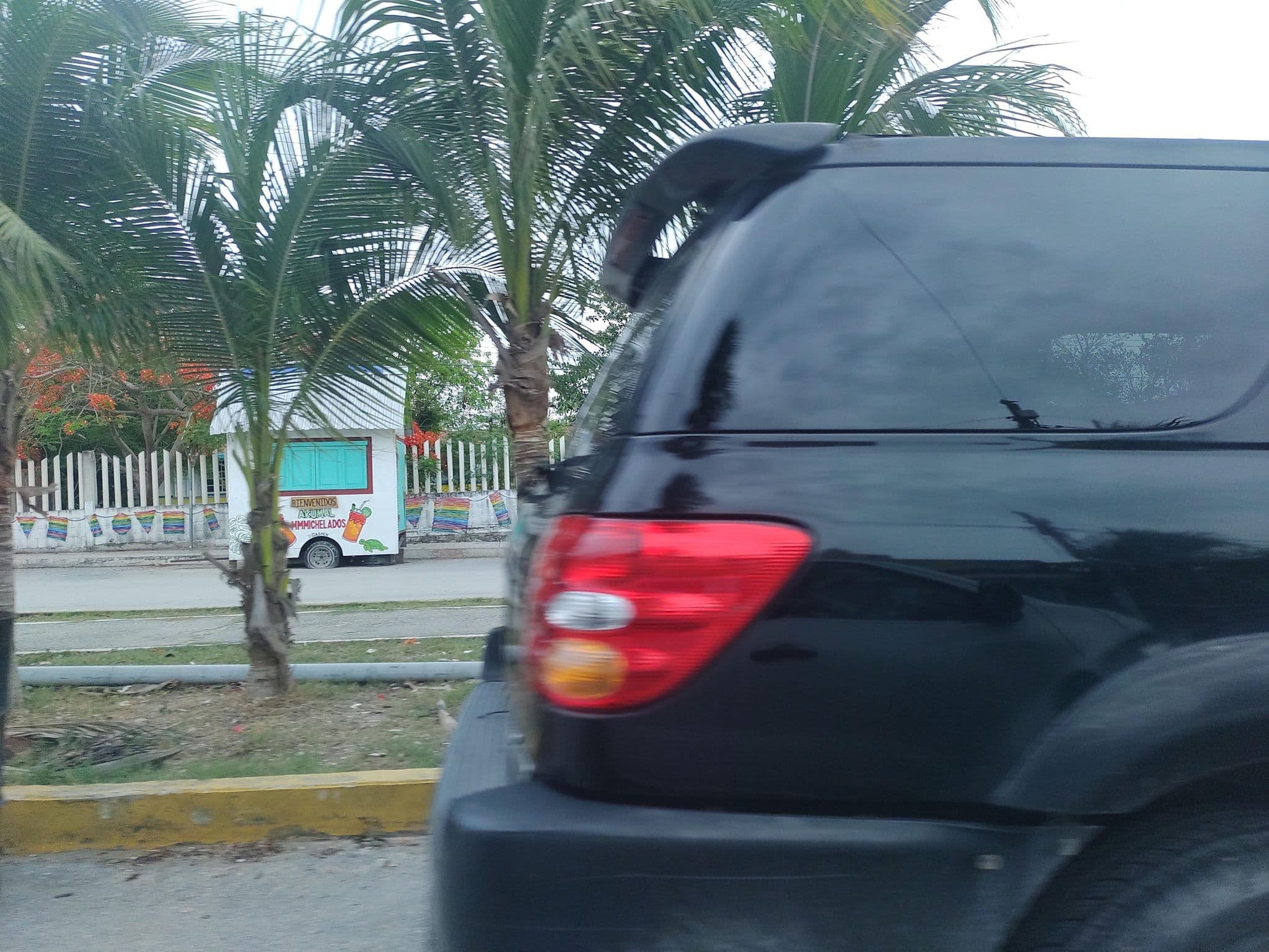 Street view near La Ultima Maya, Akumal — © mapeadora (CC BY-SA · Mapillary)