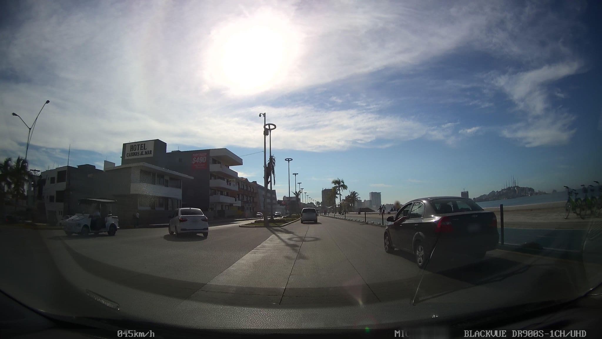 Street view near Hotel Cabinas al Mar, Mazatlán — © nicovargas (CC BY-SA · Mapillary)