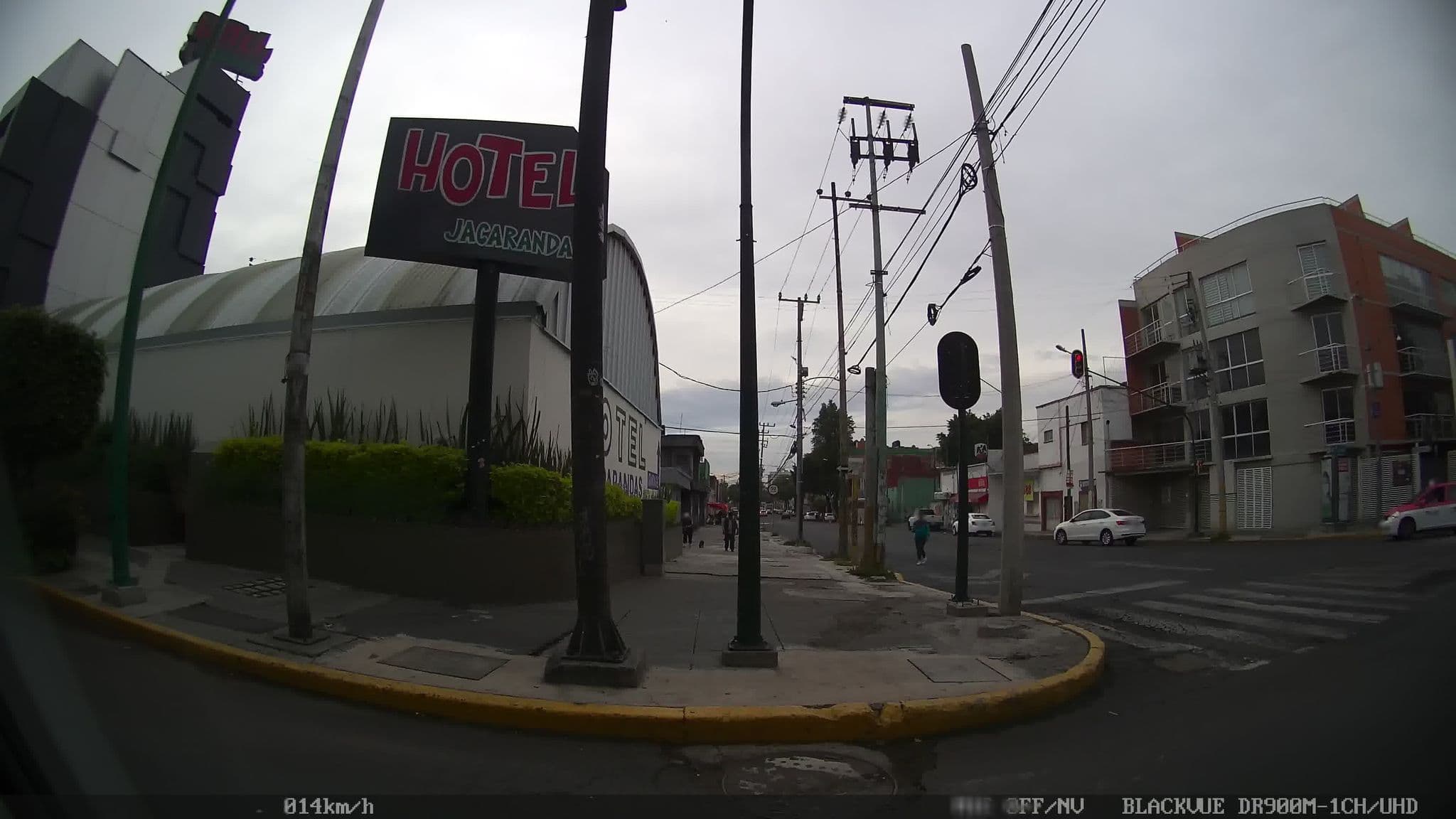 Street view near Hotel Jacarandas, Cuauhtémoc — © kaart_1 (CC BY-SA · Mapillary)