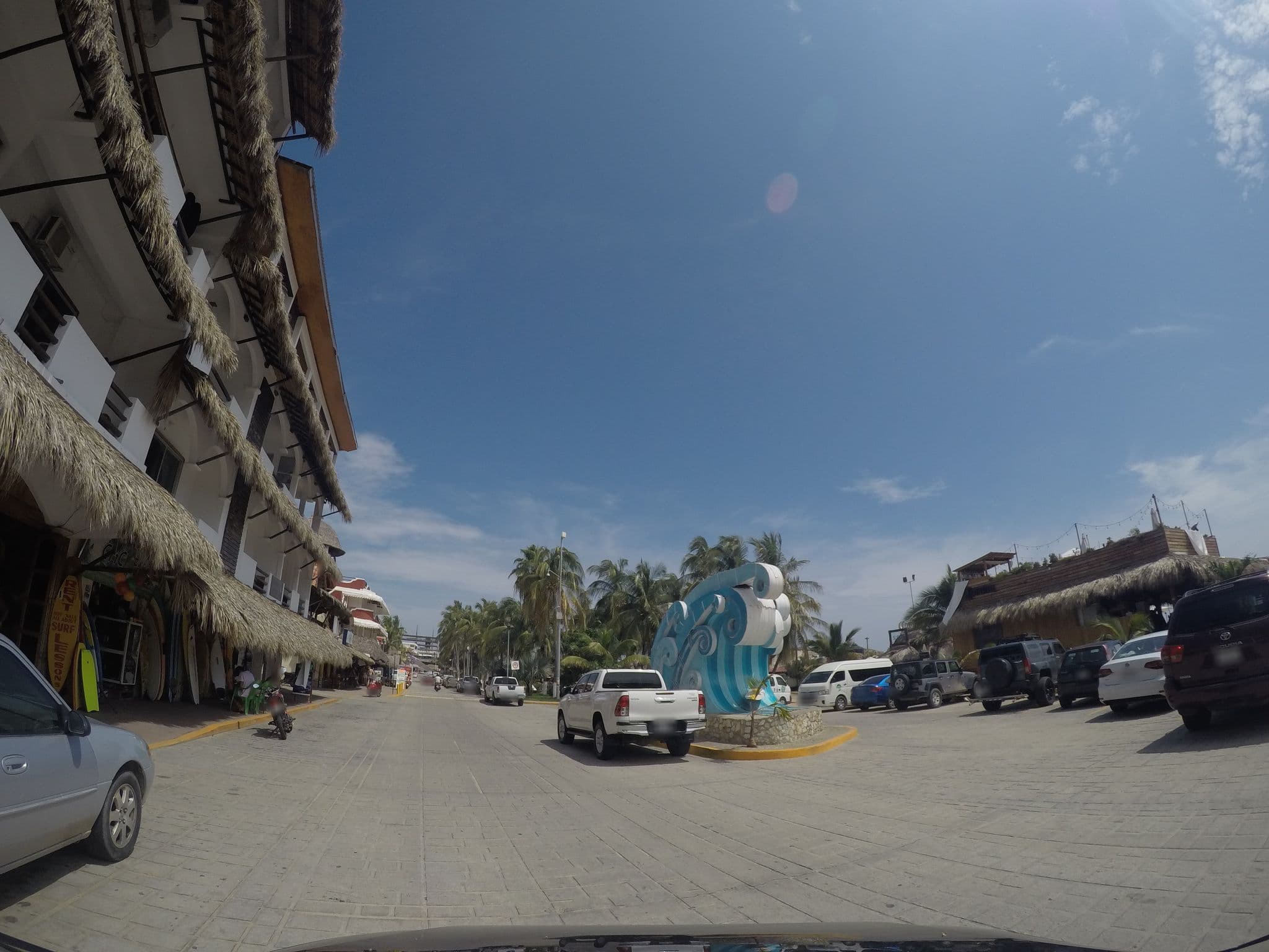 Street view near Bungalows Zicatela, Puerto Escondido — © t0mmy (CC BY-SA · Mapillary)