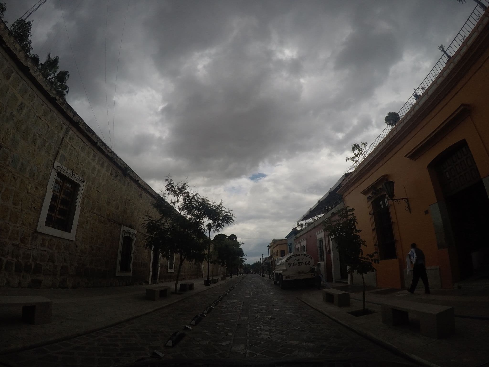 Street view near Parador Monte Carmelo, Oaxaca