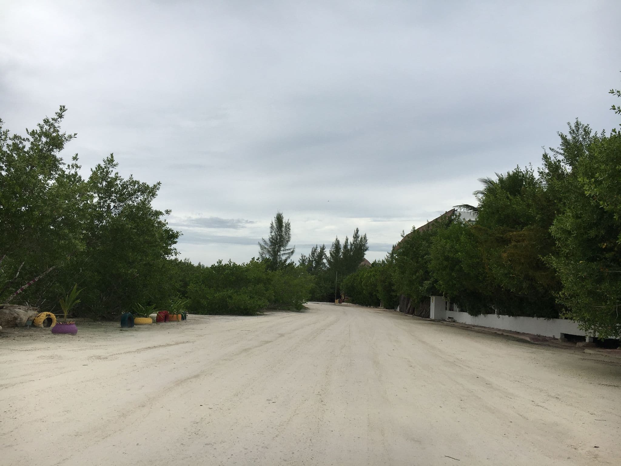 Street view near Villas Flamingos, Isla Holbox — © z0rg (CC BY-SA · Mapillary)