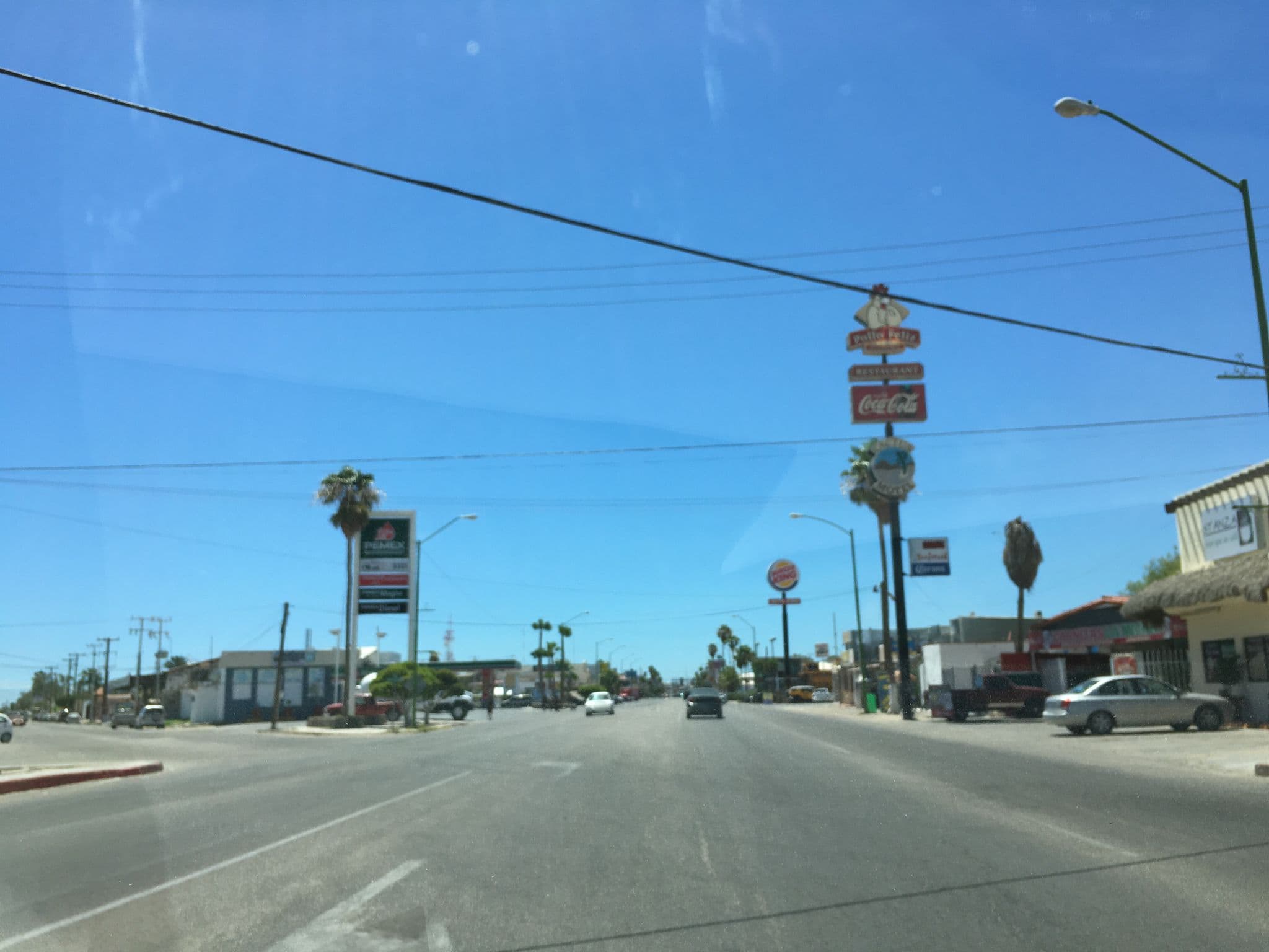 Street view near Cactus Hotel, Puerto Peñasco — © cmdigital (CC BY-SA · Mapillary)