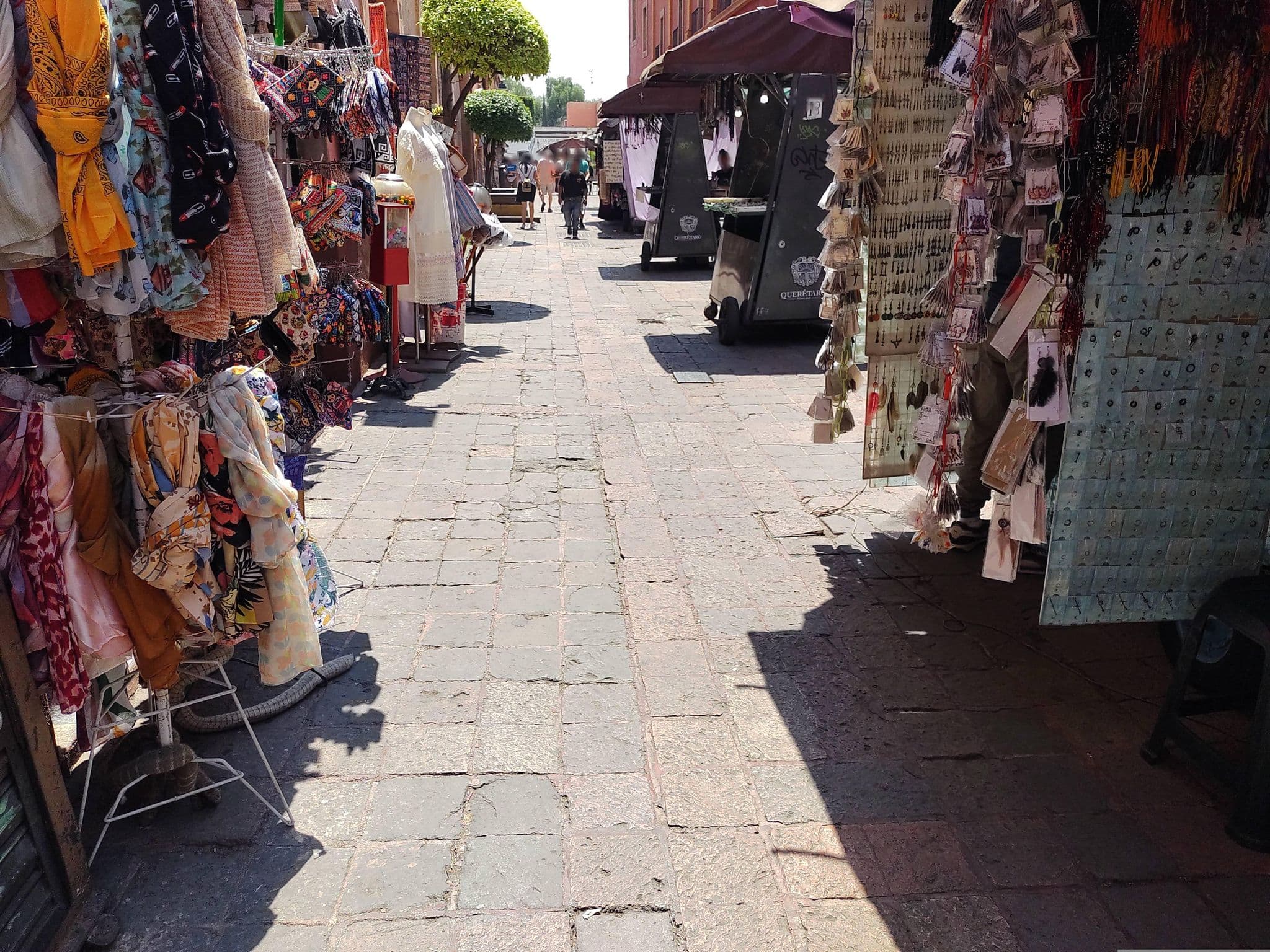 Street view near Hotel Damina, Santiago de Querétaro — © mapeadora (CC BY-SA · Mapillary)