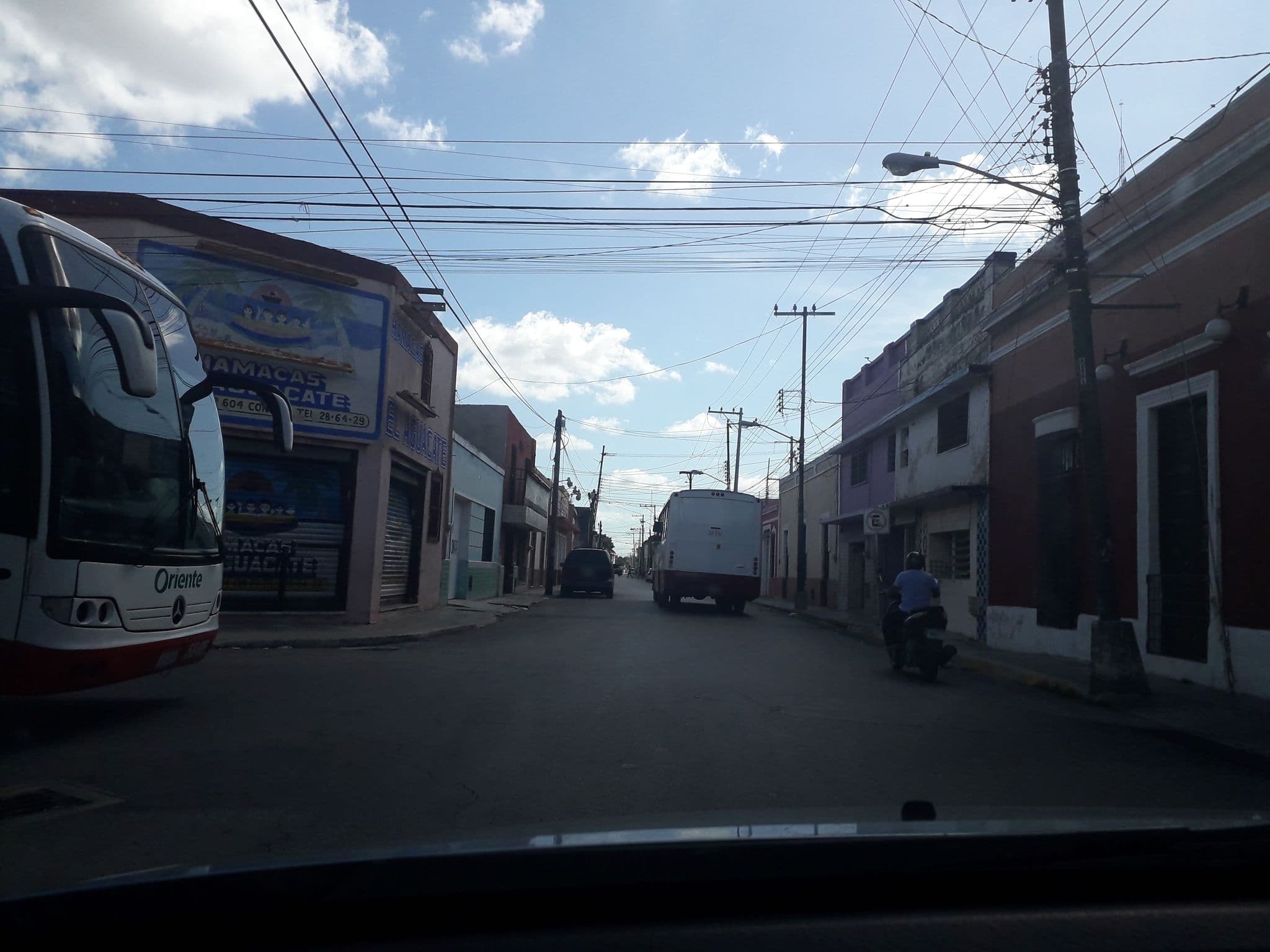 Street view near Hotel Posada Principal, Mérida