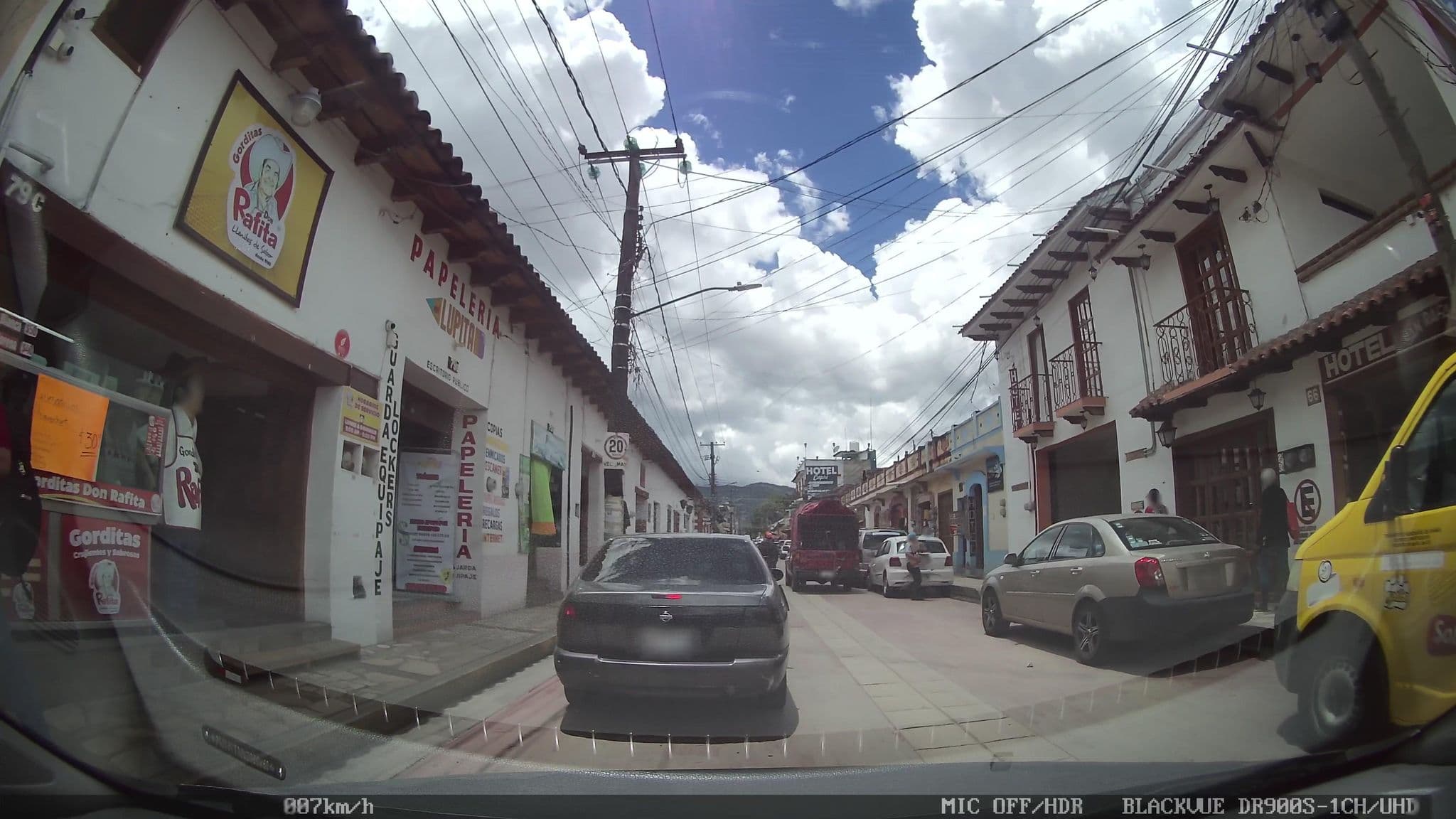Street view near Hotel San Rafael, San Cristóbal de las Casas