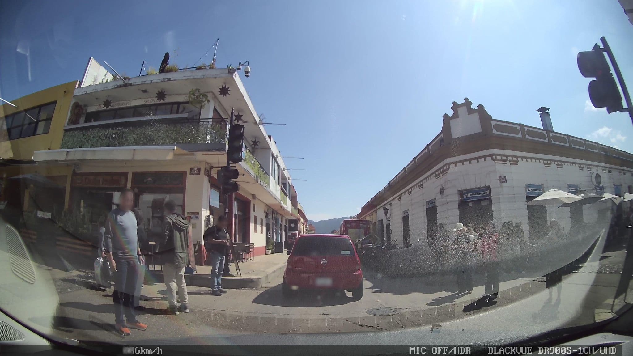 Street view near Hotel Santiago, San Cristóbal de las Casas — © nicovargas (CC BY-SA · Mapillary)