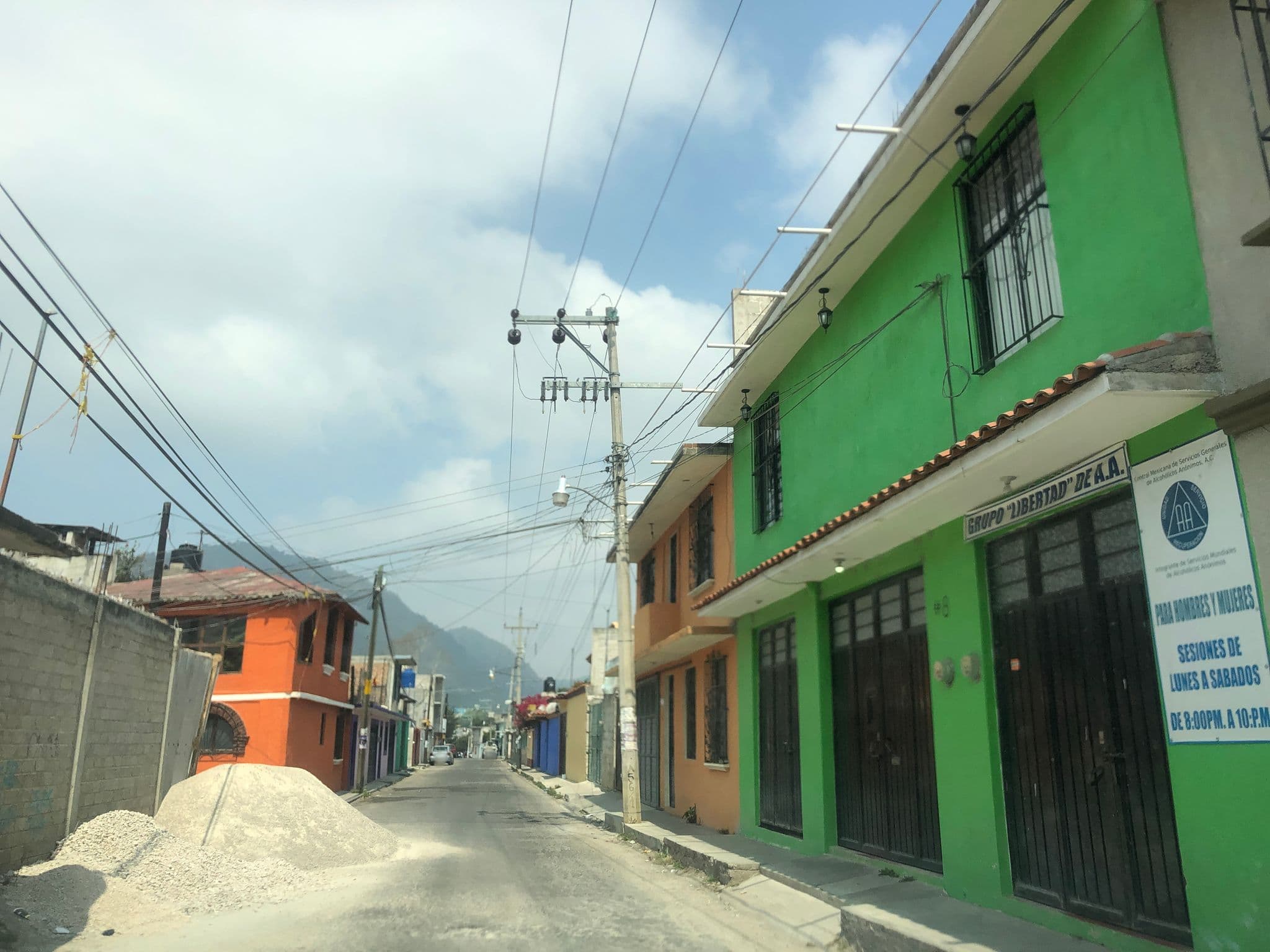 Street view near Hotel El Relicario, San Cristóbal de las Casas