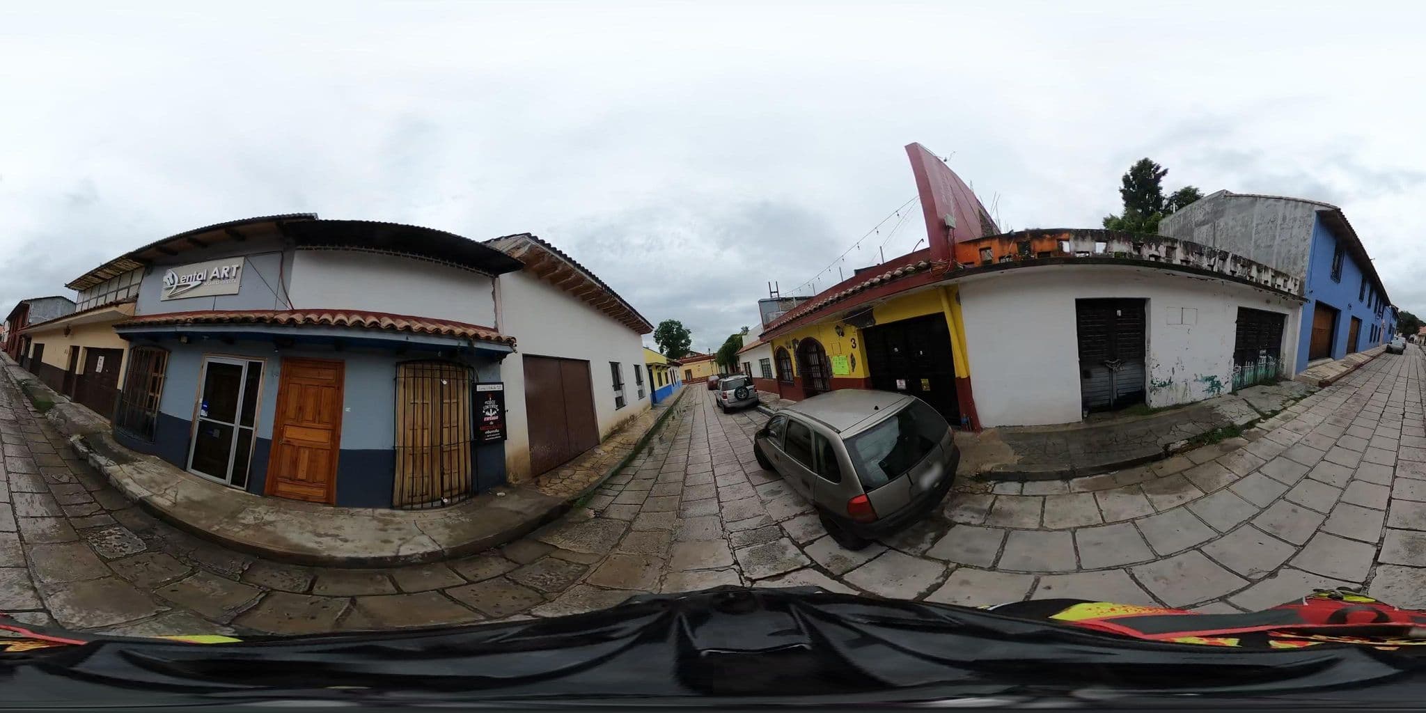 Street view near Casa Santa Lucía, San Cristóbal de las Casas — © nicovargas (CC BY-SA · Mapillary)