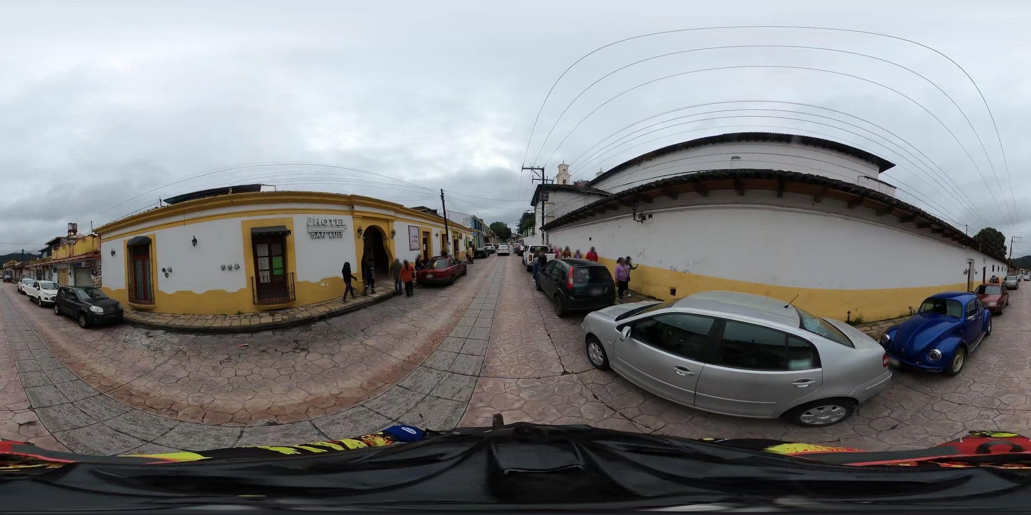 Street view near Hotel Temático Grupos Étnicos de Chiapas, San Cristóbal de las Casas
