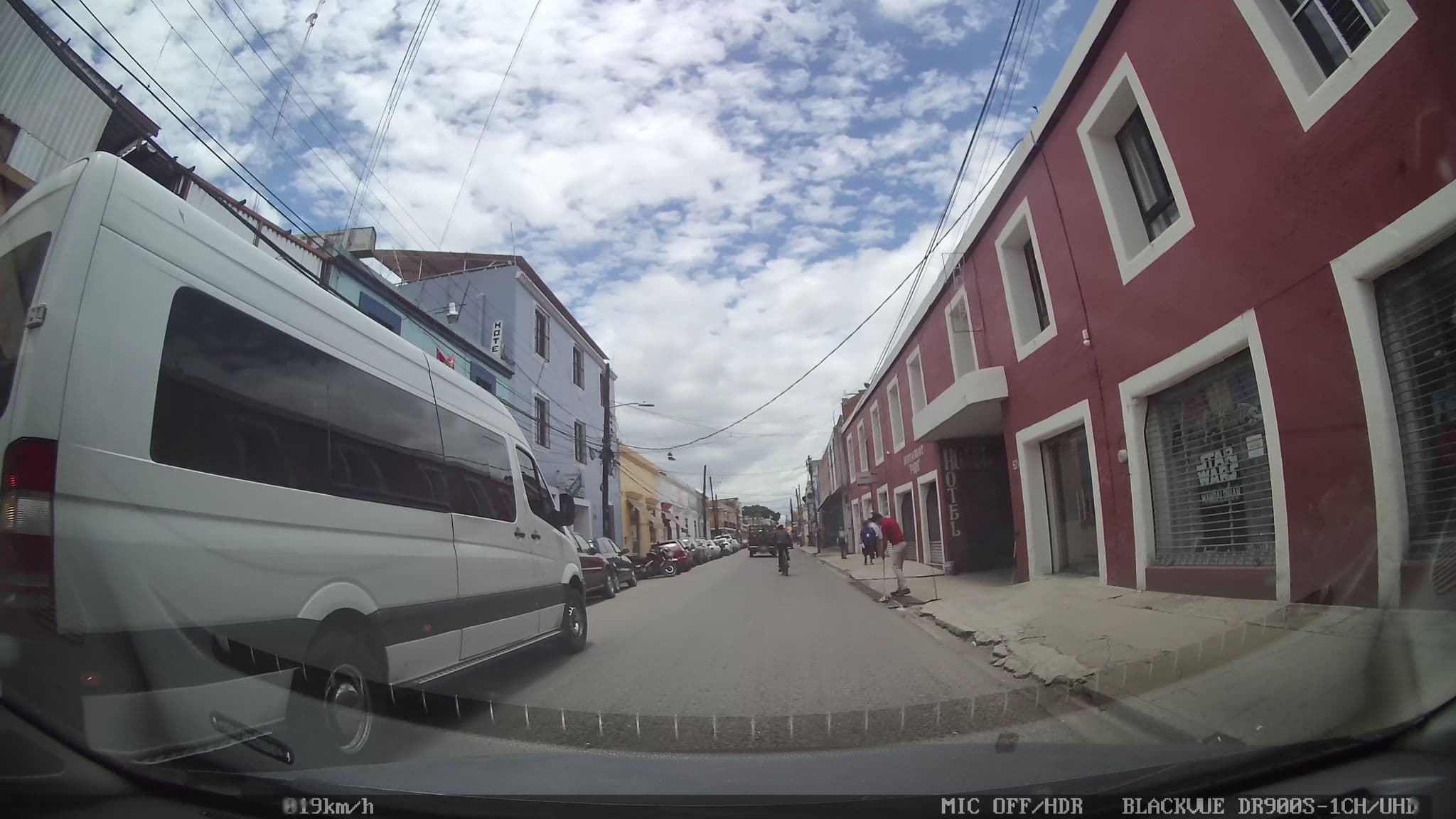 Street view near Hotel Paris, Oaxaca