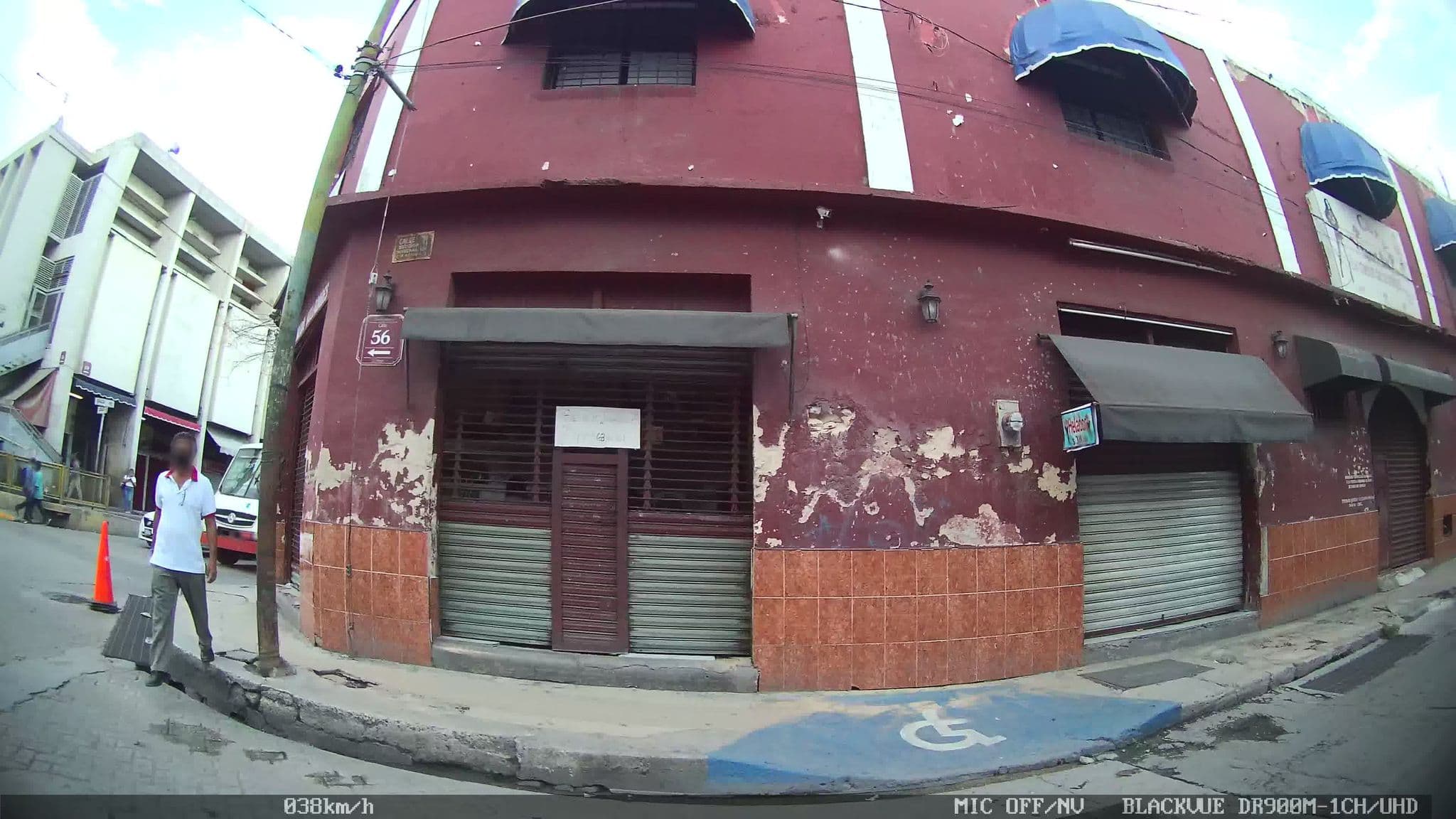 Street view near Hotel Rodríguez, Mérida
