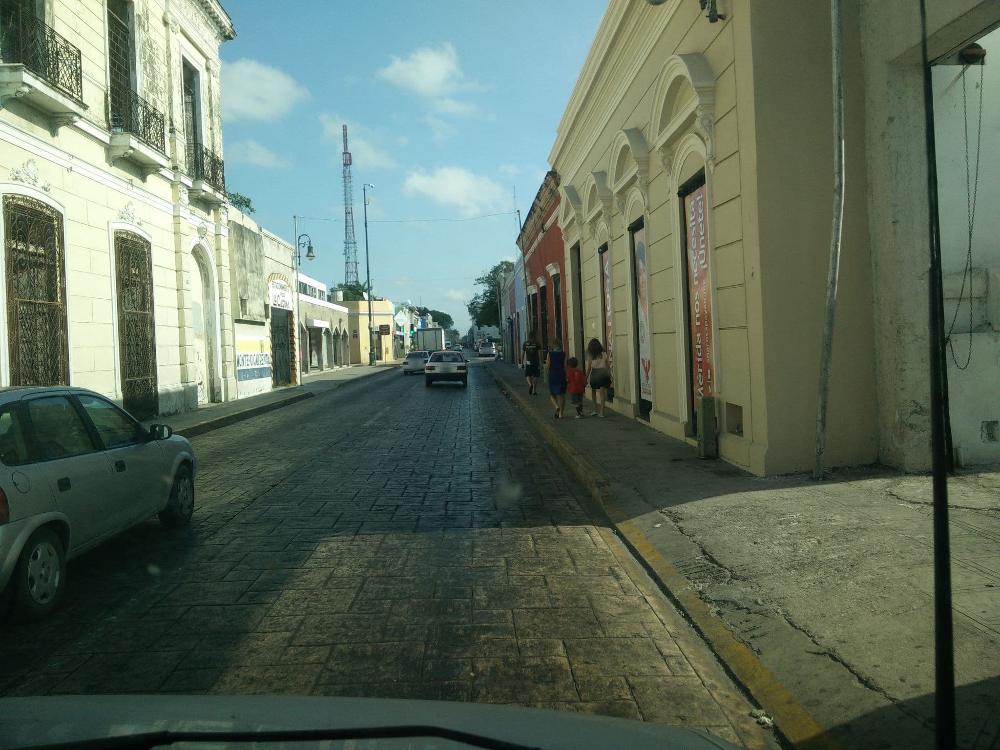 Street view near Casa Nohoch, Mérida