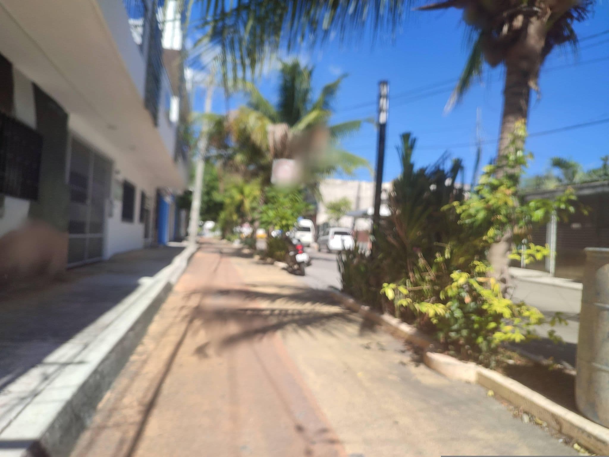 Street view near Casa Seloa, Playa del Carmen