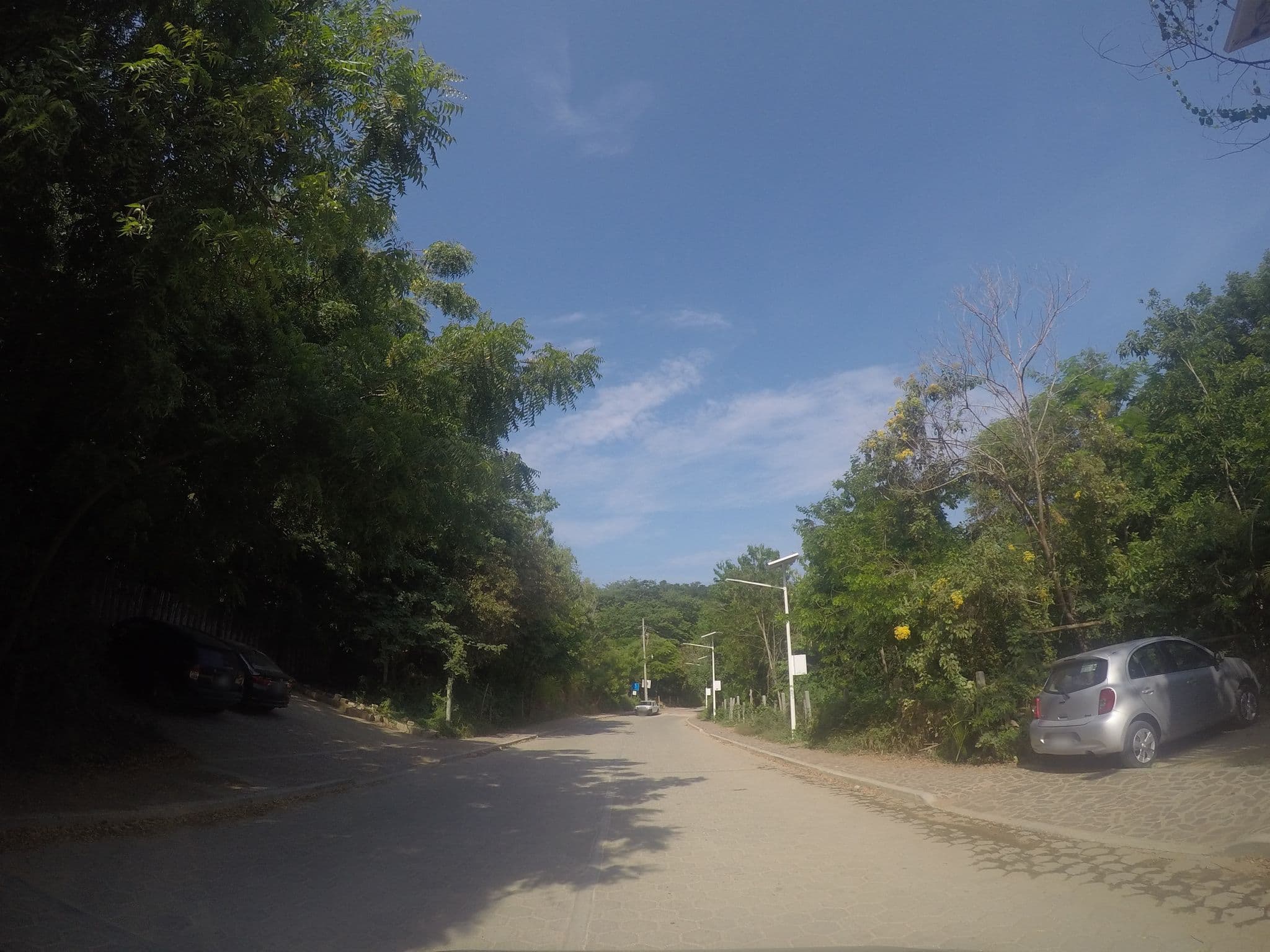 Street view near Casa Tamarindos, Puerto Ángel