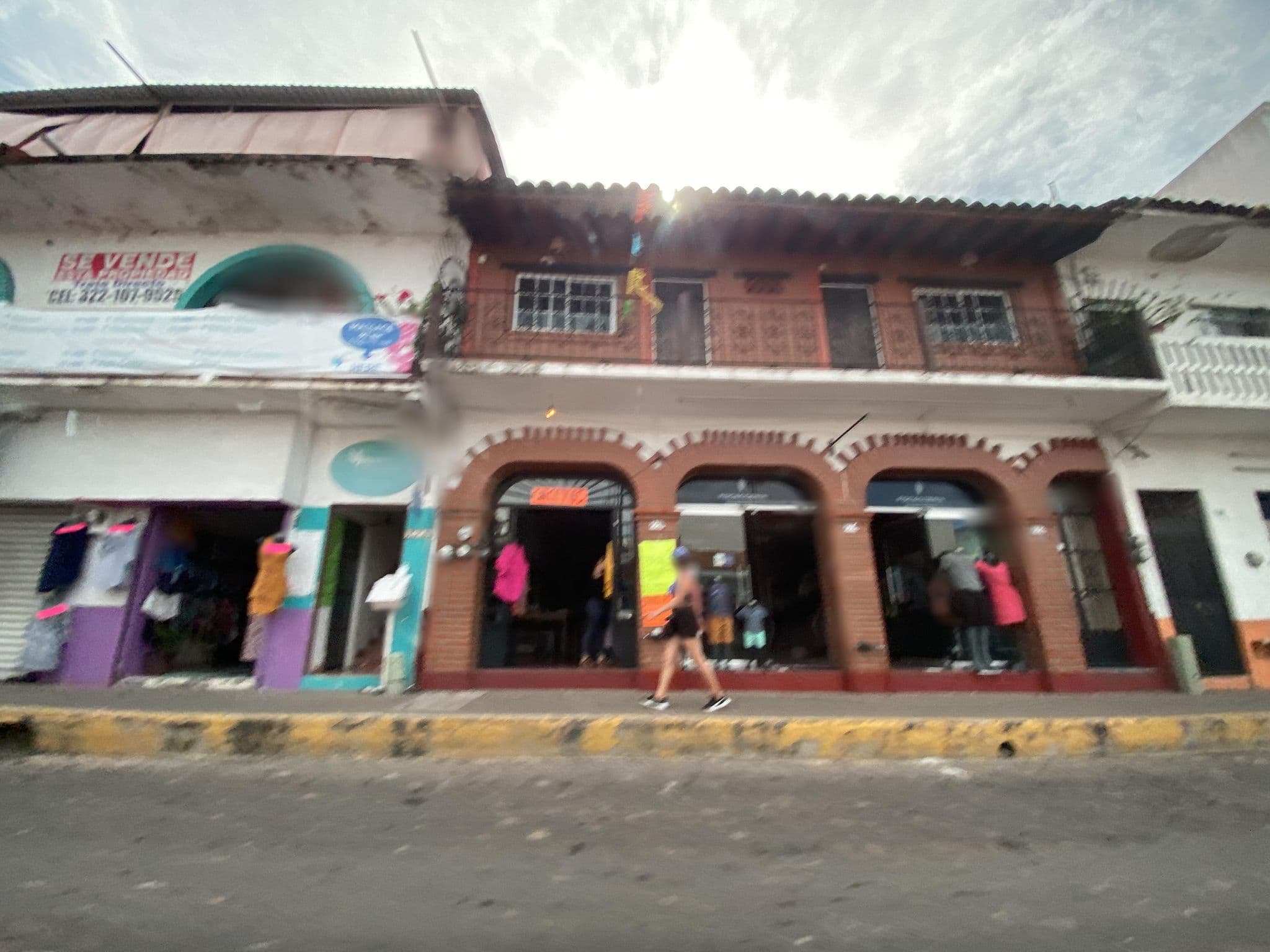 Street view near Hostal Chanclas, Puerto Vallarta — © arturoae (CC BY-SA · Mapillary)