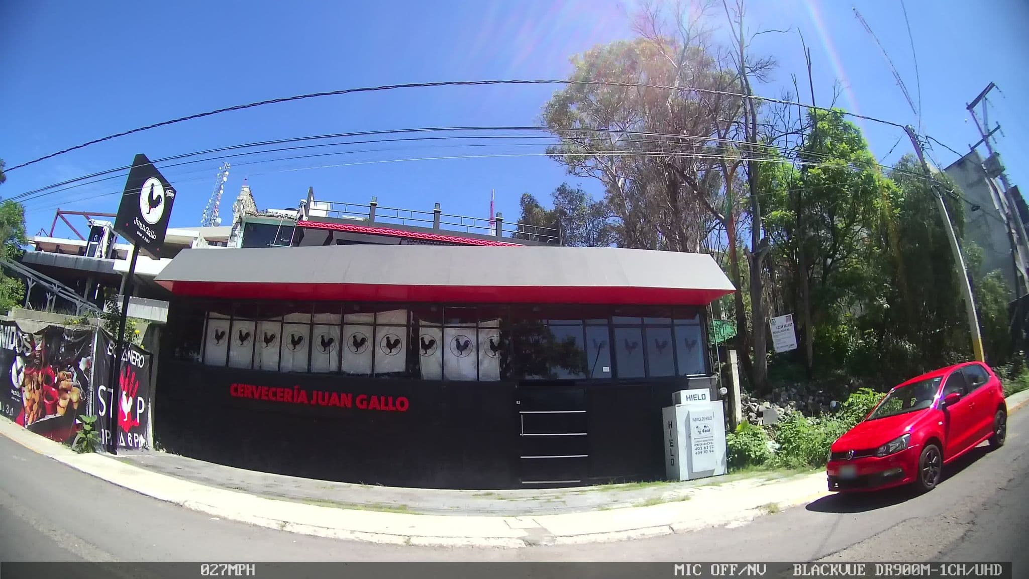 Street view near Hostal Gin House, Puebla — © kaart_2 (CC BY-SA · Mapillary)