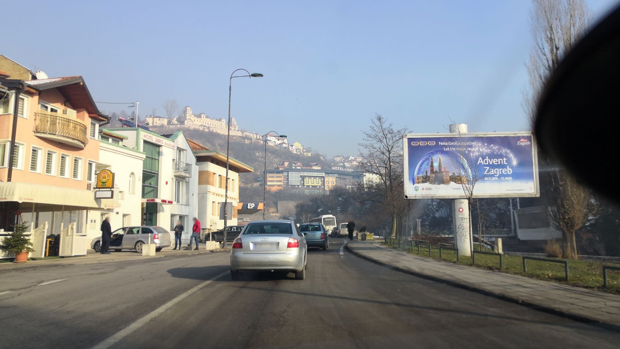Street view near Haris Youth Hostel Central, Kobilja Glava — © lakatosvl (CC BY-SA · Mapillary)