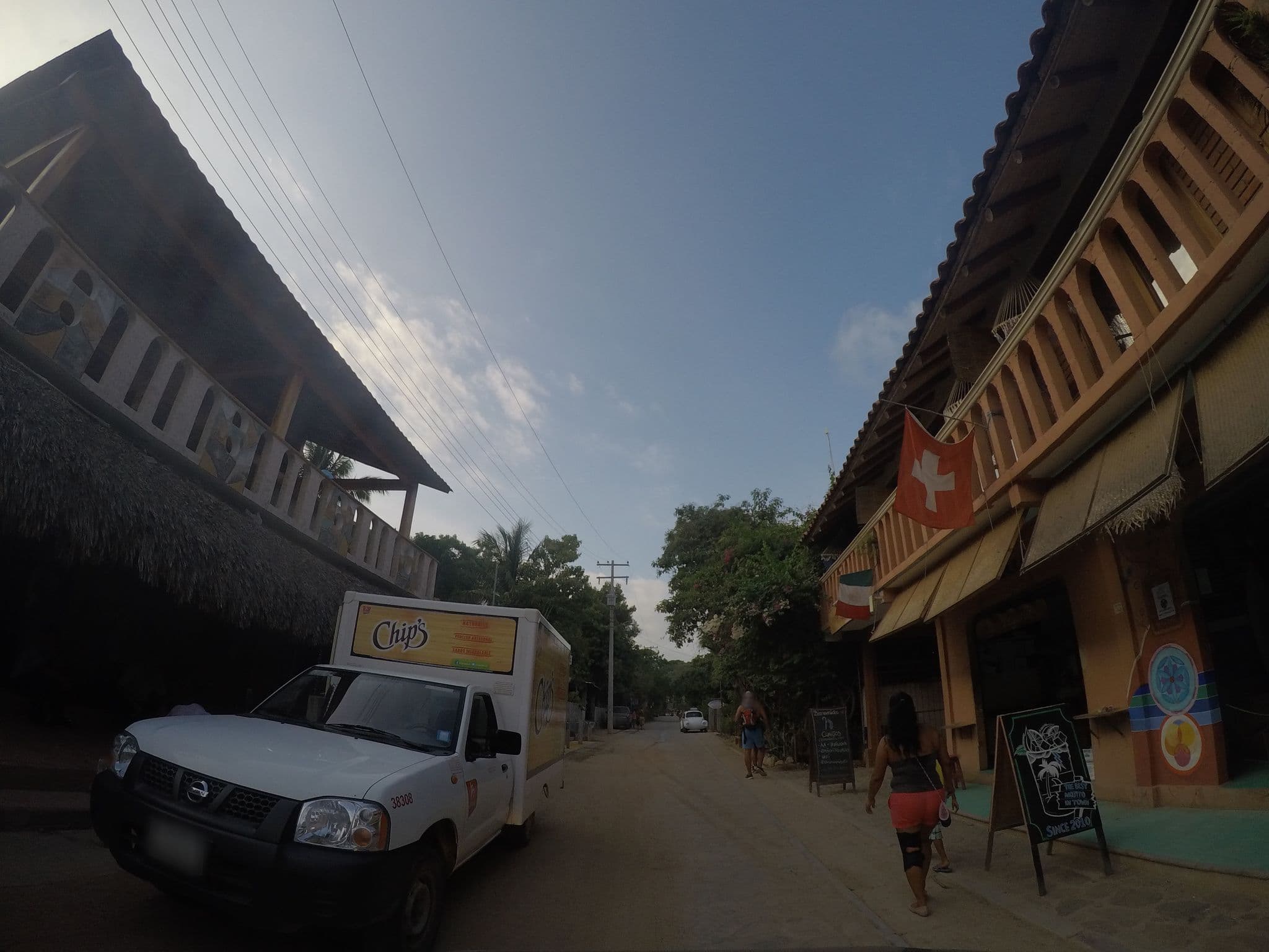 Street view near Una Posada Más, Puerto Ángel