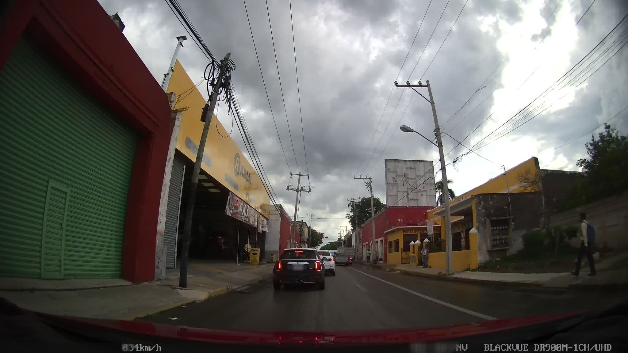 Street view near Posada Espinosa, Mérida