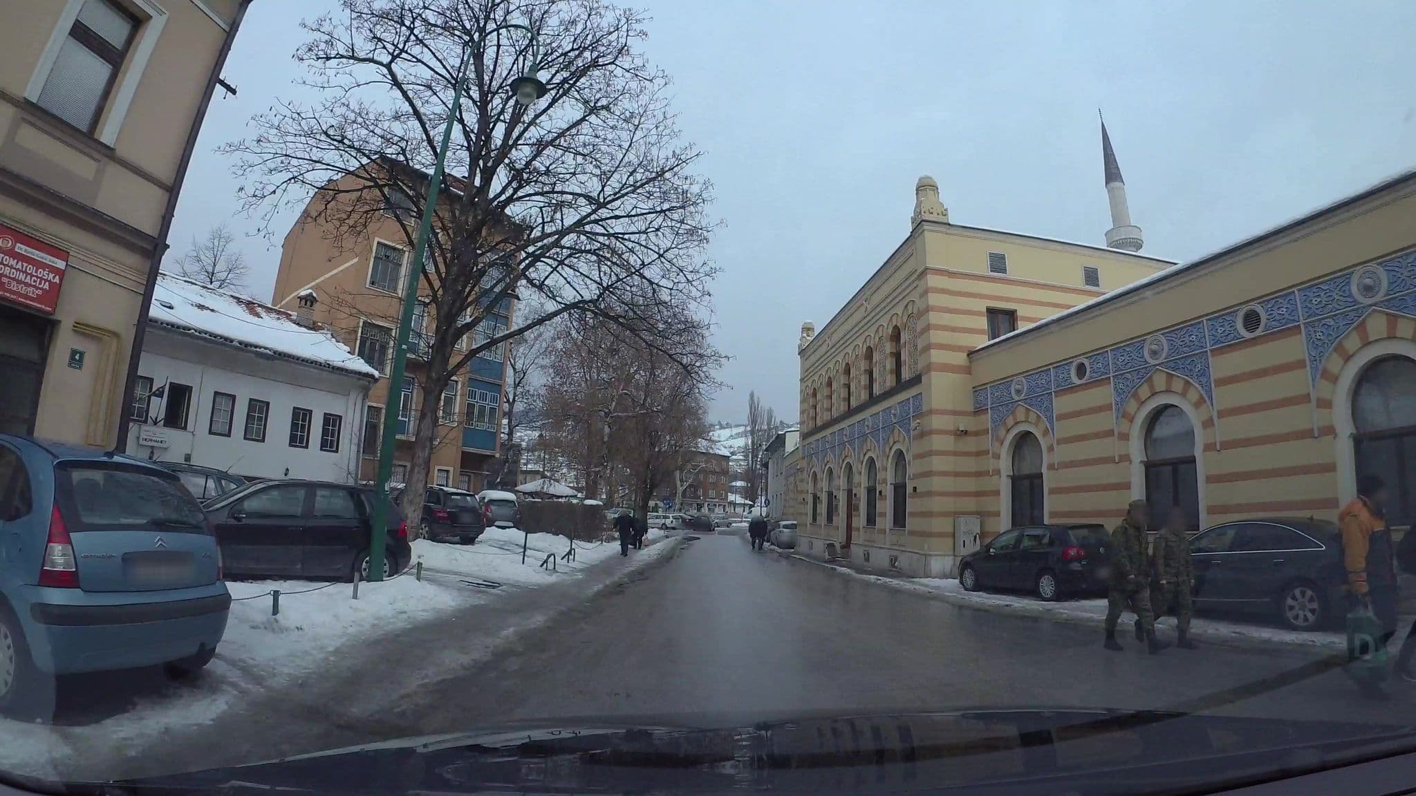 Street view near Isa begov hotel, Kobilja Glava