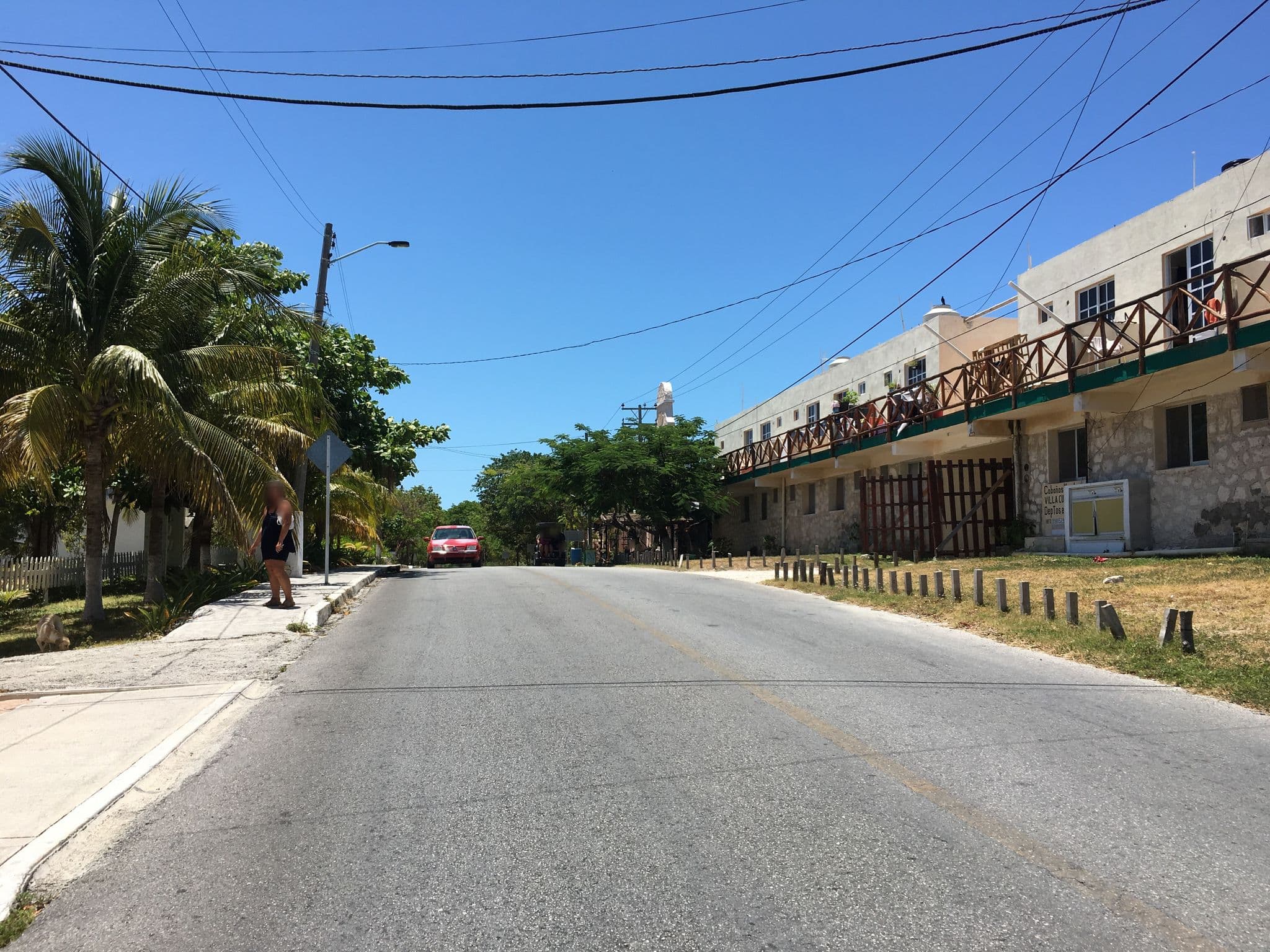 Street view near Nomads hotel & beachclub, Isla Mujeres — © ccossio (CC BY-SA · Mapillary)
