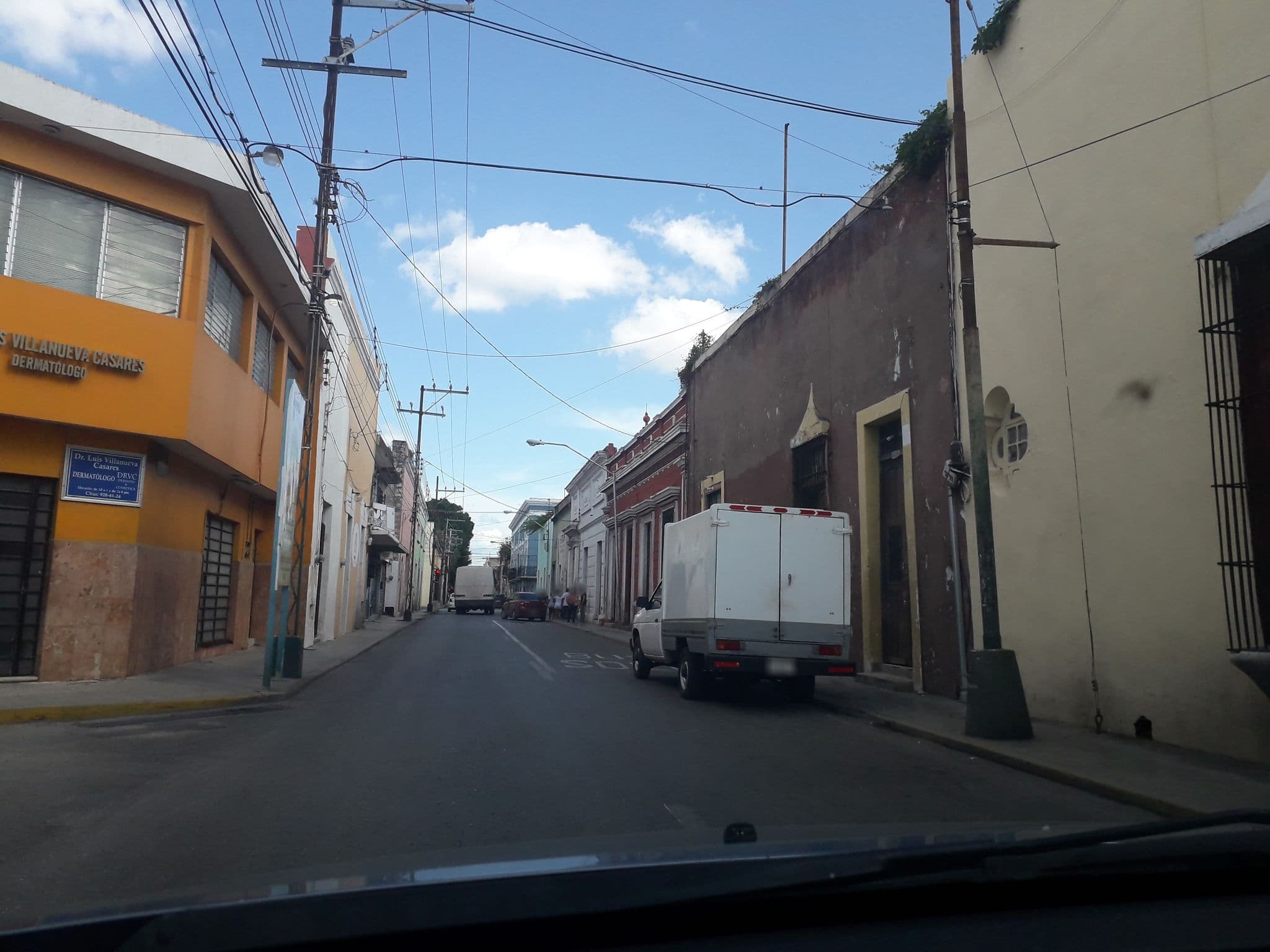 Street view near Hôtel Las Monjas, Mérida
