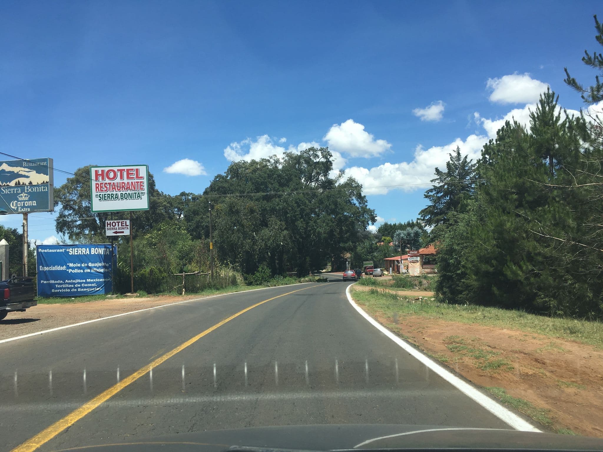 Street view near Hotel Sierra Bonita, San José Ocotillos — © nicovargas (CC BY-SA · Mapillary)