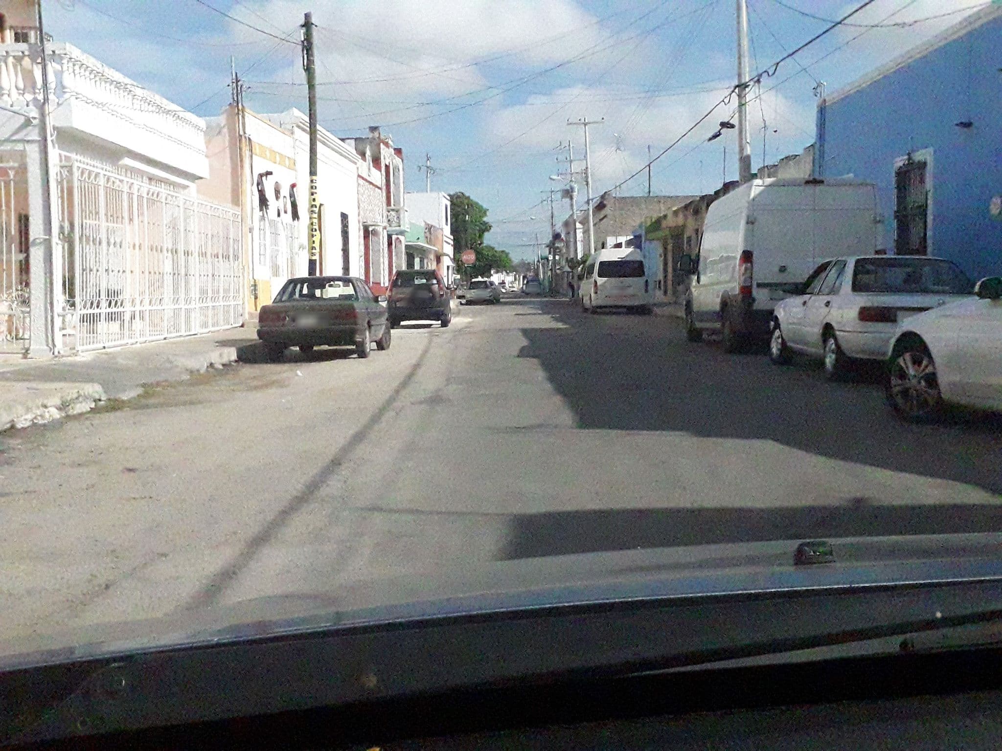 Street view near Hotel Kuklin, Mérida