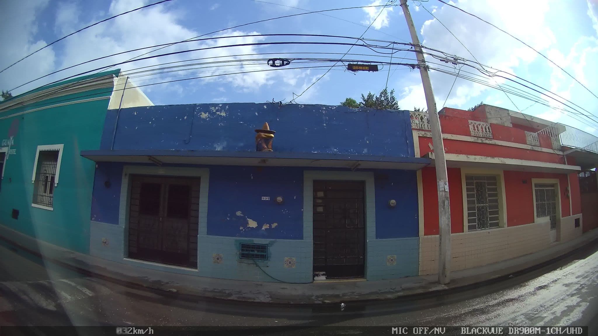 Street view near Guaya Hostel, Mérida