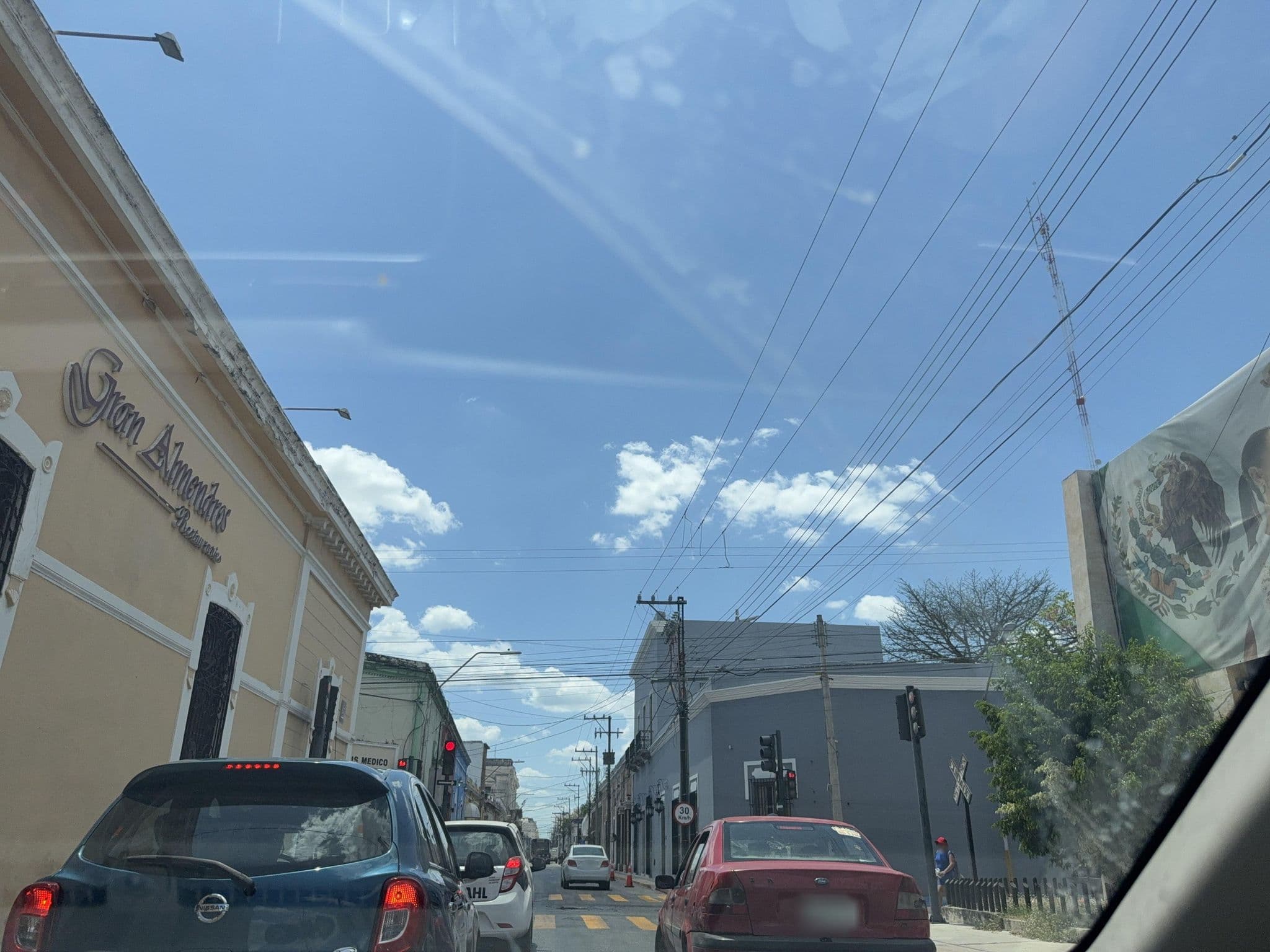 Street view near Hotel Casa Fernanda, Mérida