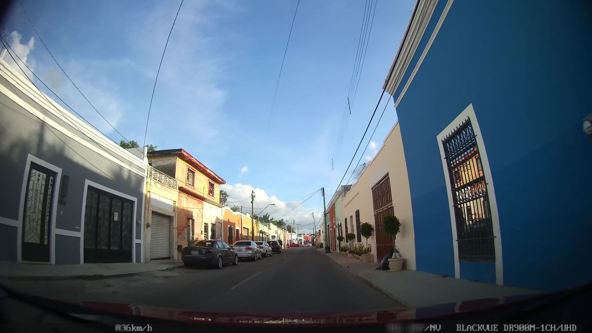 Street view near El Palacito Secreto, Mérida