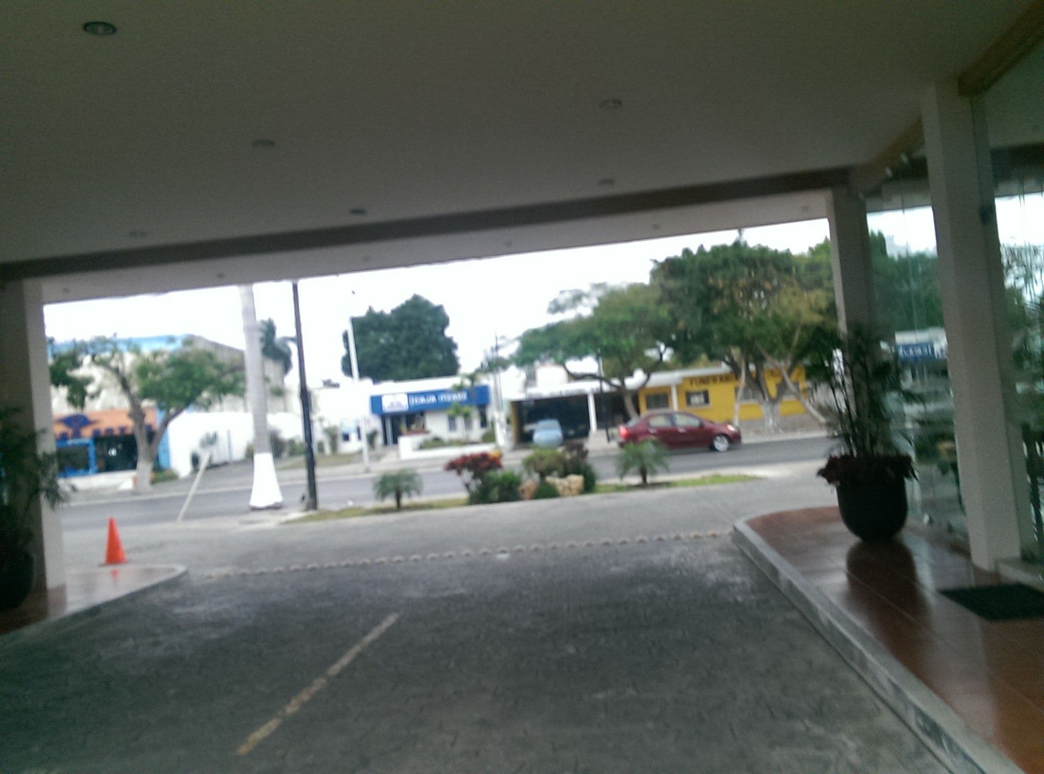 Street view near TecnoHotel, Mérida