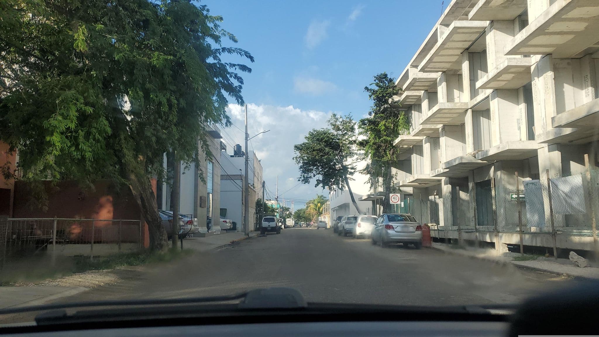 Street view near Elements, Tulum