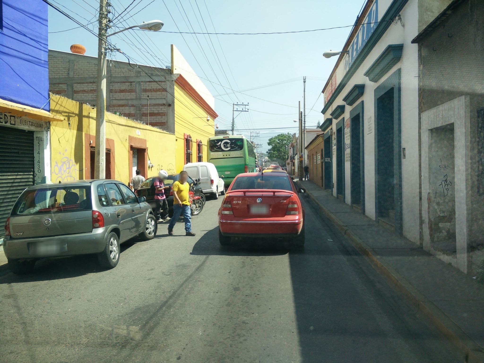 Street view near Hotel Isabel I, Oaxaca